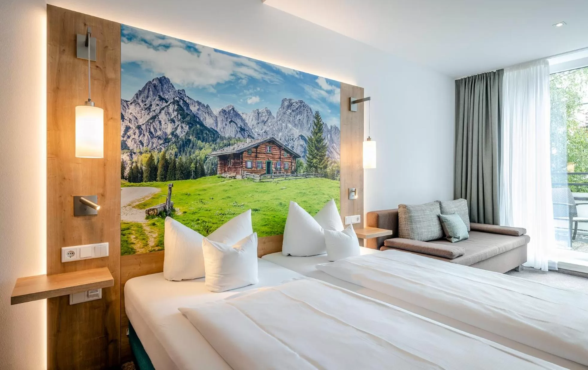 Photo of the whole room, Bed in AVALON Hotel Bad Reichenhall