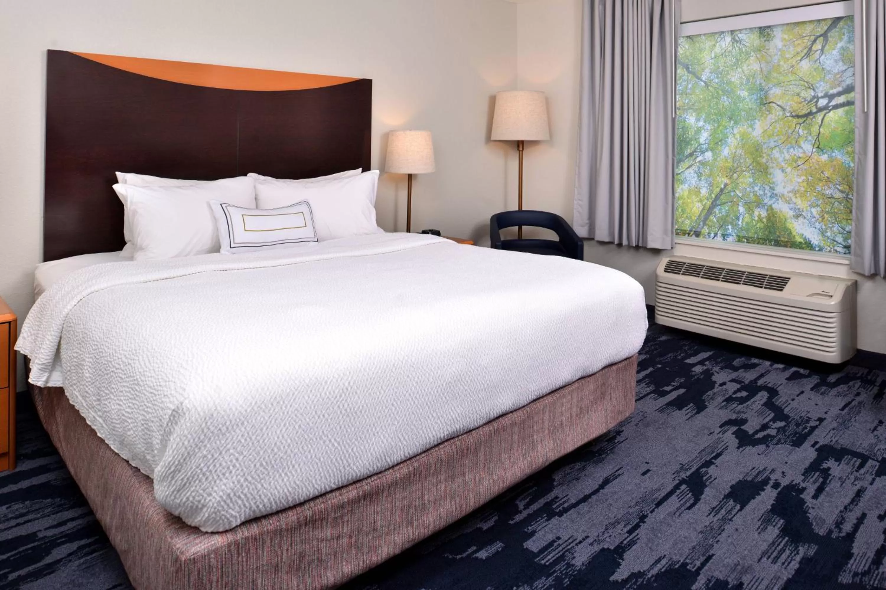 King Room with Adapted Tub - Mobility and Hearing Accessible in Fairfield Inn and Suites Beloit