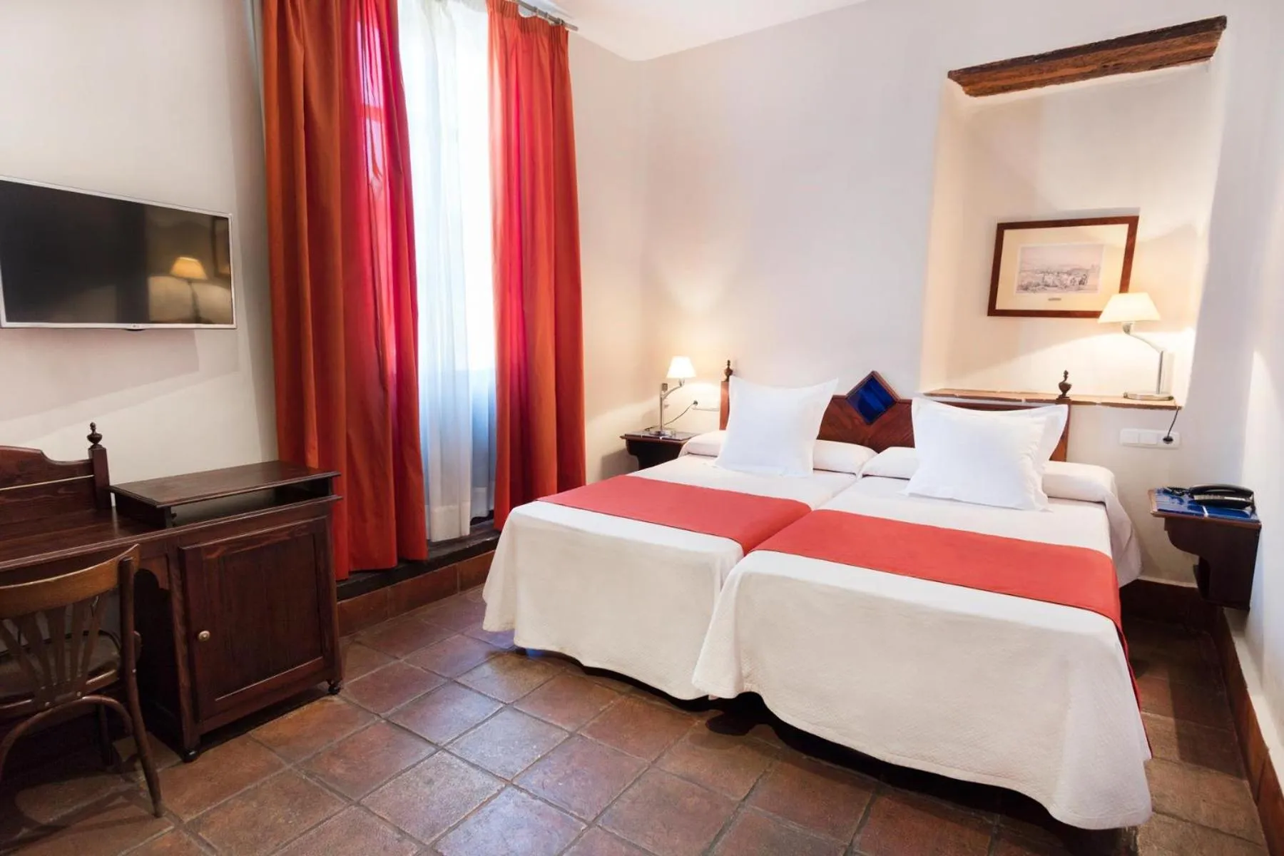 Photo of the whole room, Bed in Casa Palacio Pilar del Toro