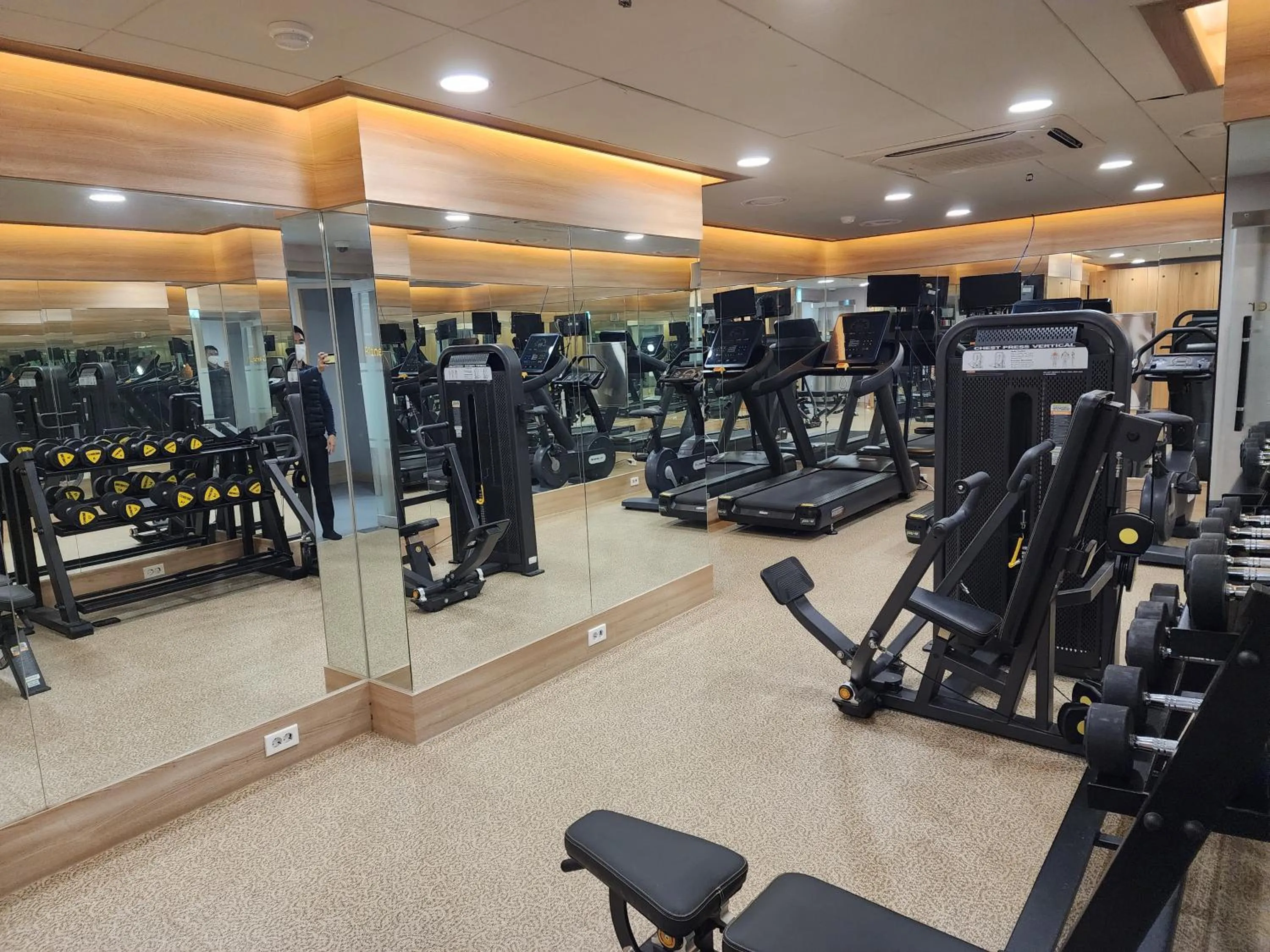 Fitness centre/facilities in Casaloma Hotel