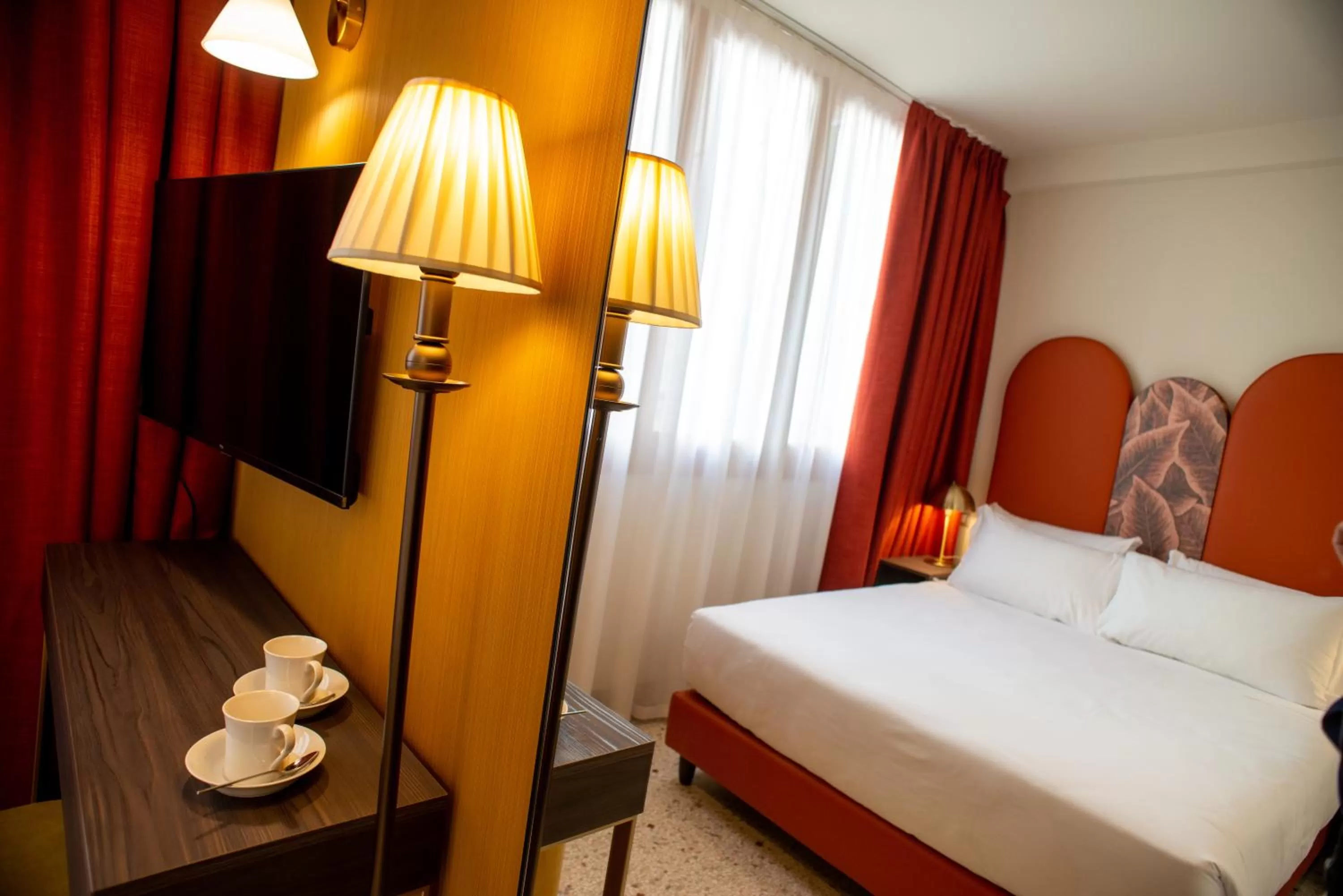 Bedroom, Bed in Palazzina Fortuny