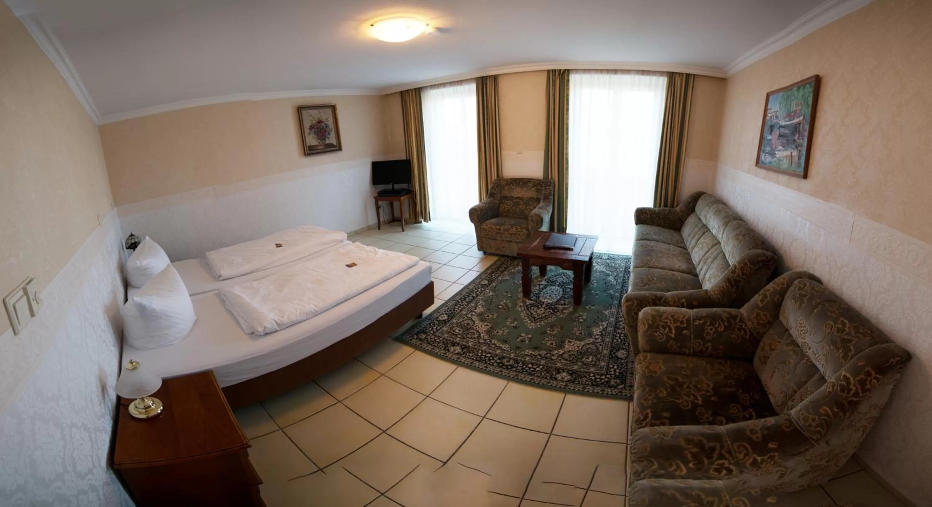 Seating area in Schloss Zehdenick