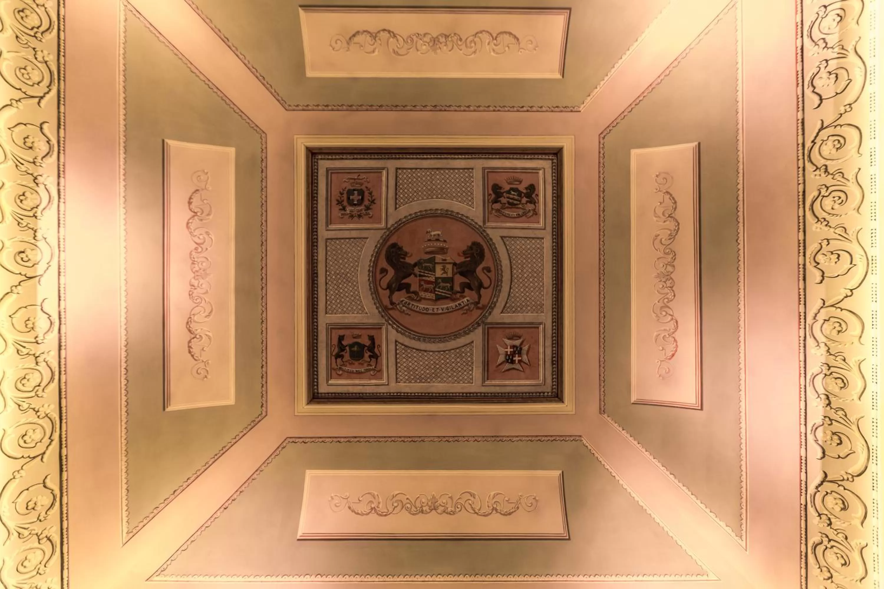 Decorative detail in Domus Zamittello