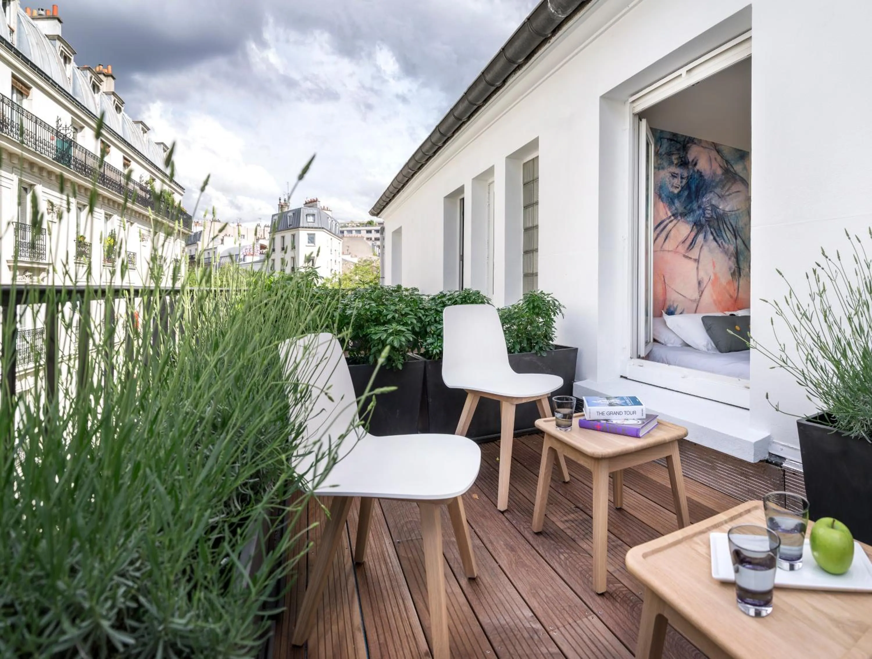 Balcony/Terrace in Hotel Max