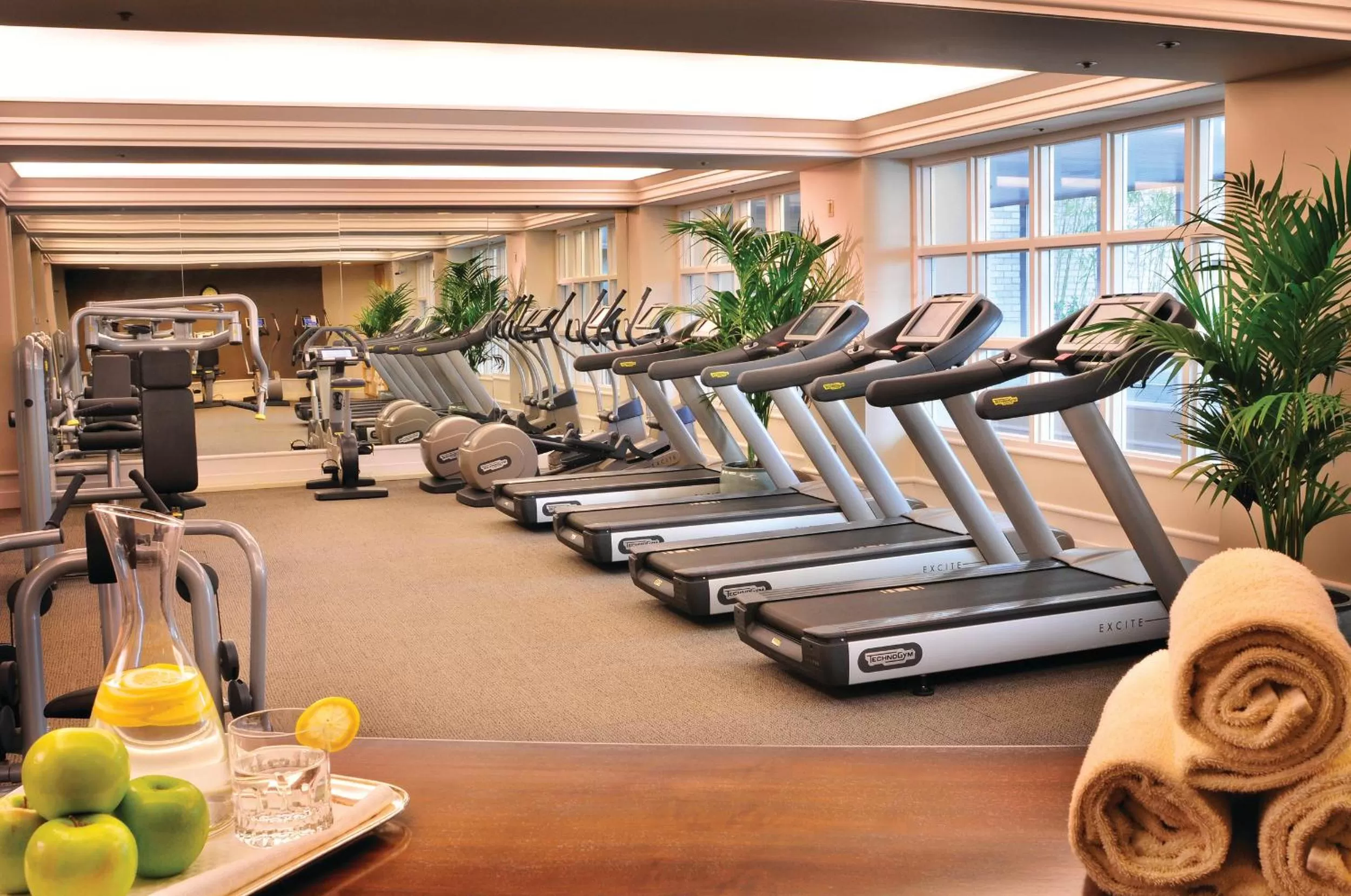 Fitness centre/facilities in Fairmont Hotel Vancouver