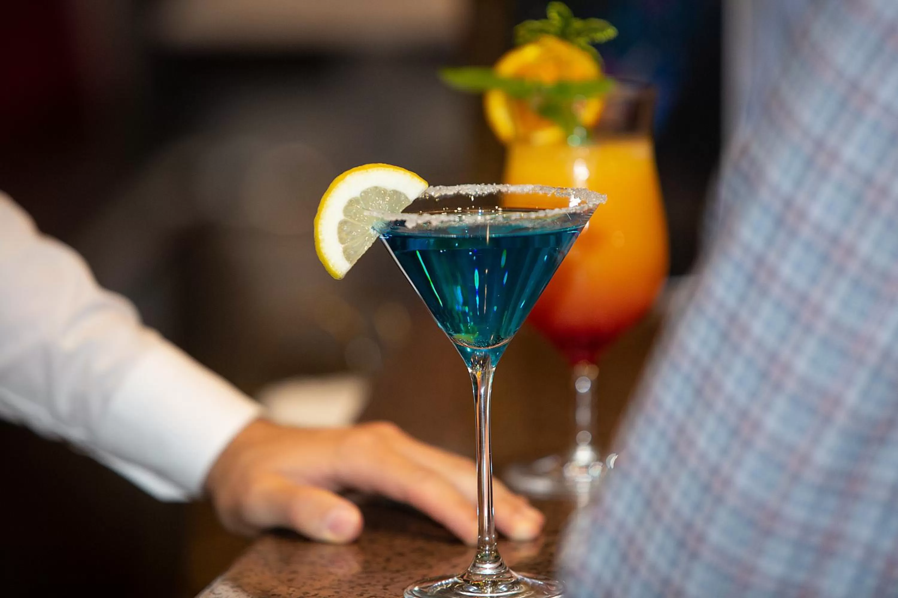 Alcoholic drinks in Hotel Gollner