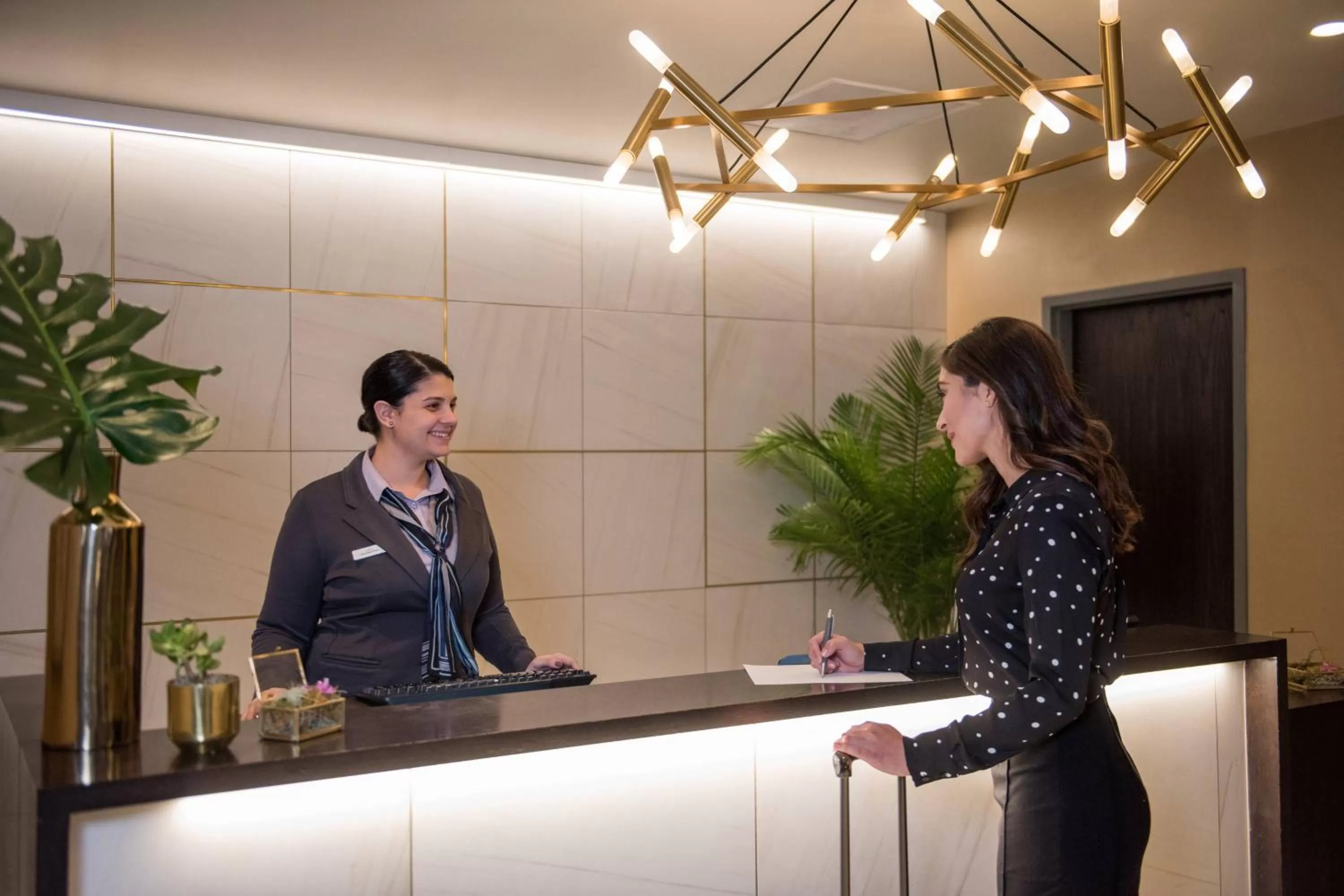 Lobby or reception in Magnolia Hotel Denver, a Tribute Portfolio Hotel