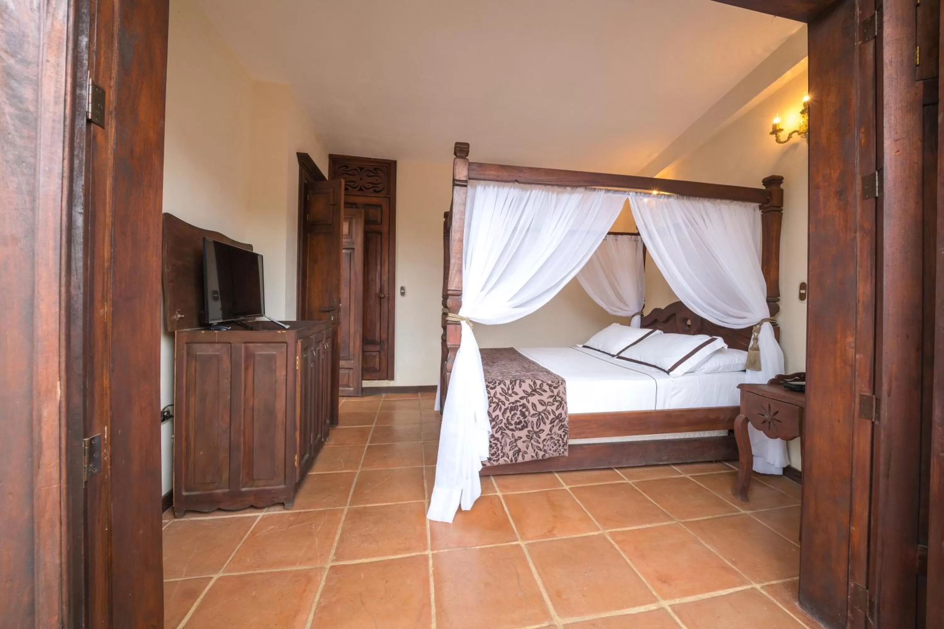 Bed in Nueva Granada Hotel Colonial -Centro Histórico-