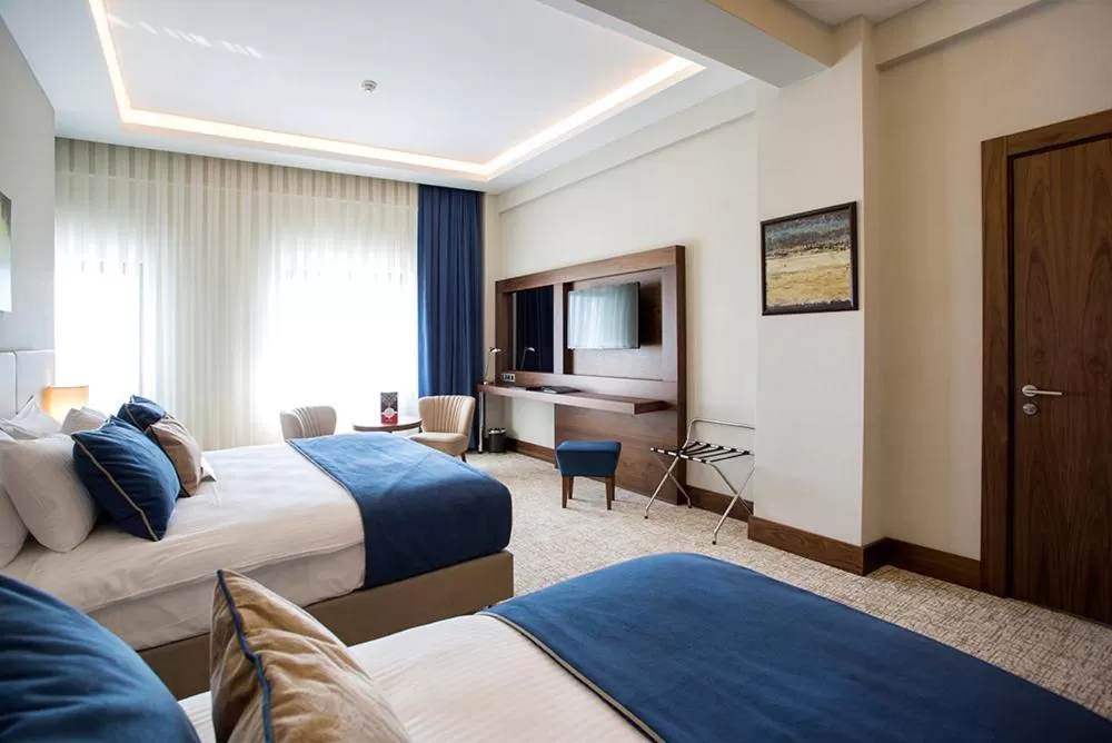 Bedroom, Bed in Ramada by Wyndham Yalova