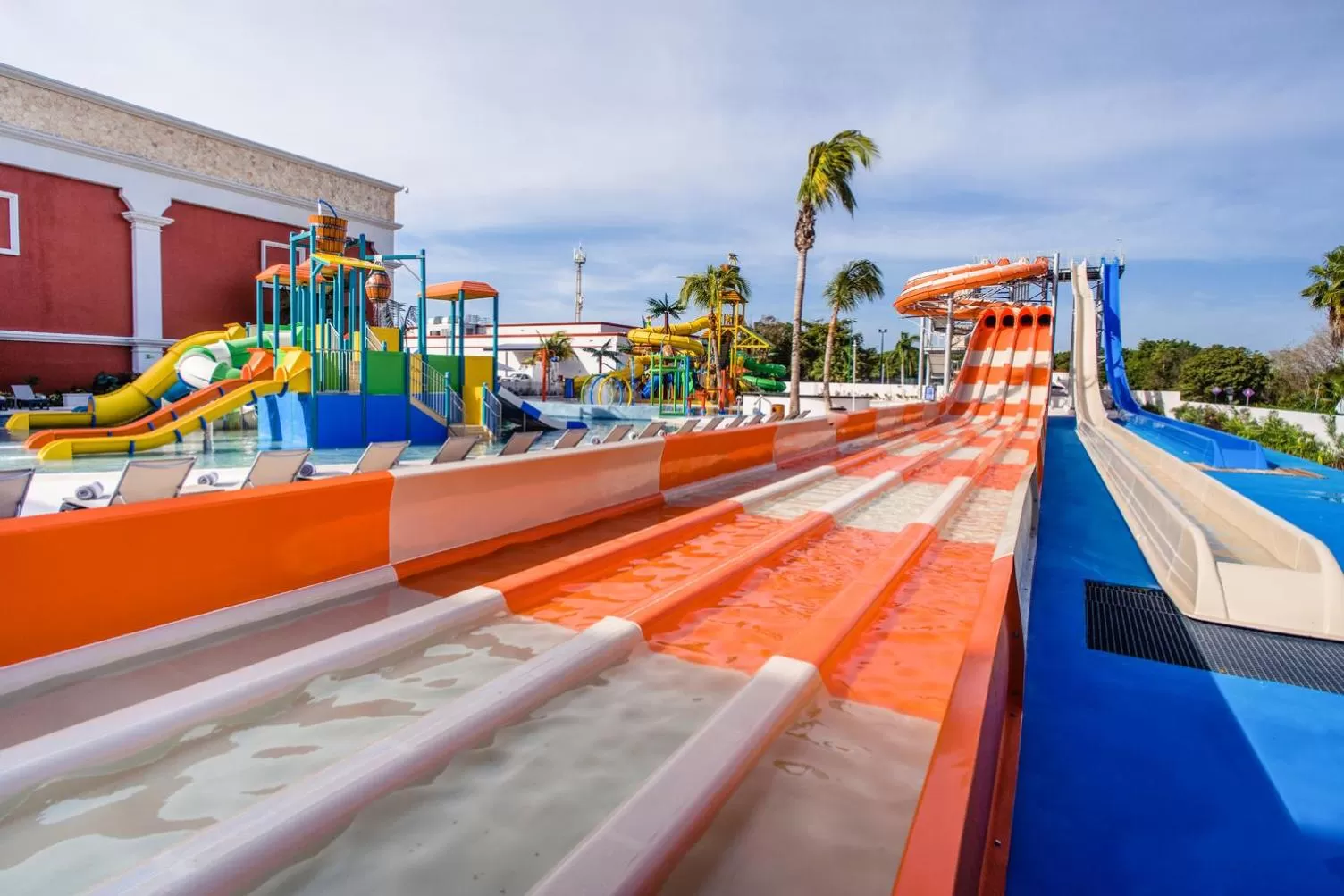 Aqua park in Hard Rock Hotel Riviera Maya - All Inclusive