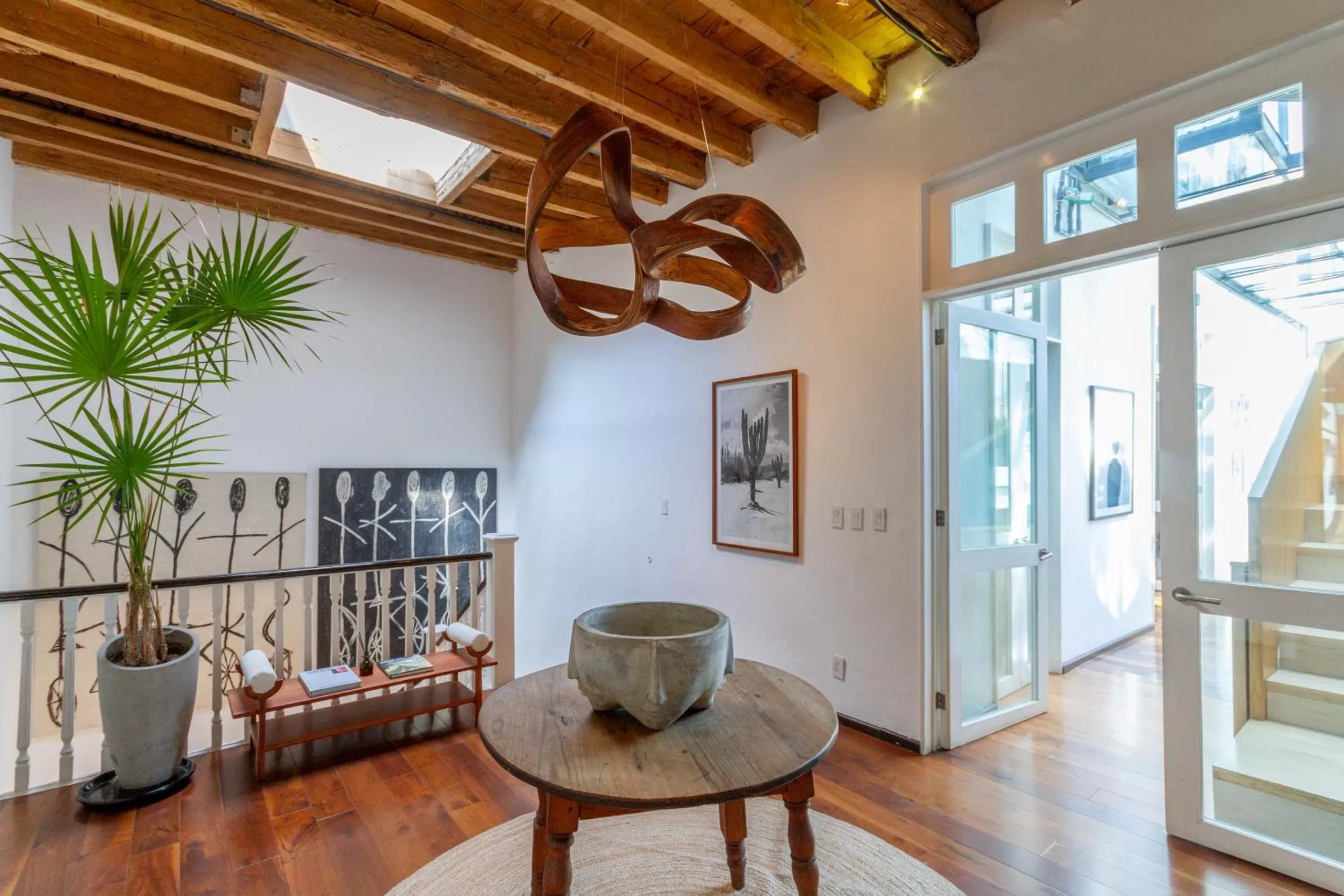 Decorative detail, Seating Area in Casa Wynwood Roma Norte