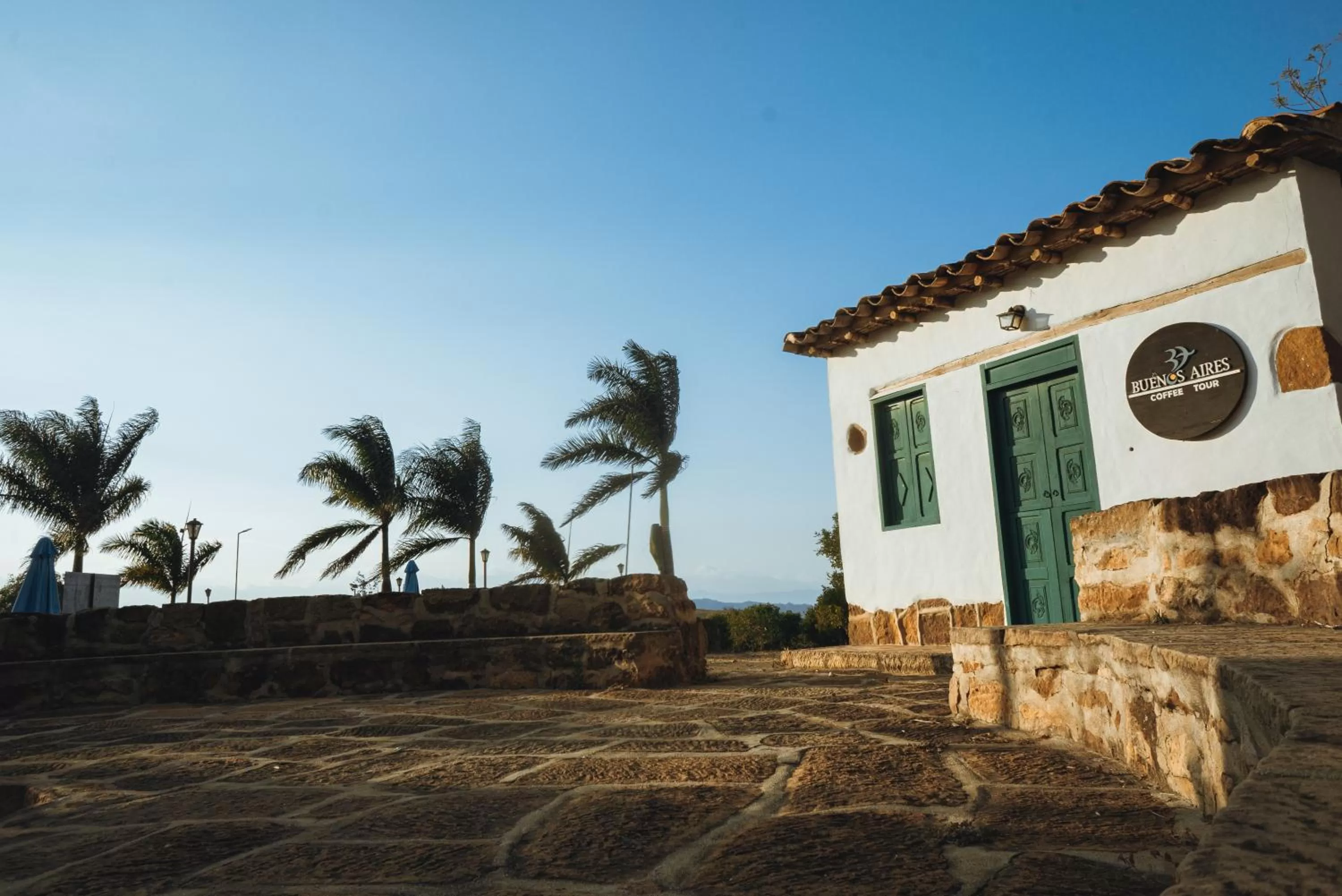 Property building in Hotel Finca Buenos Aires Barichara