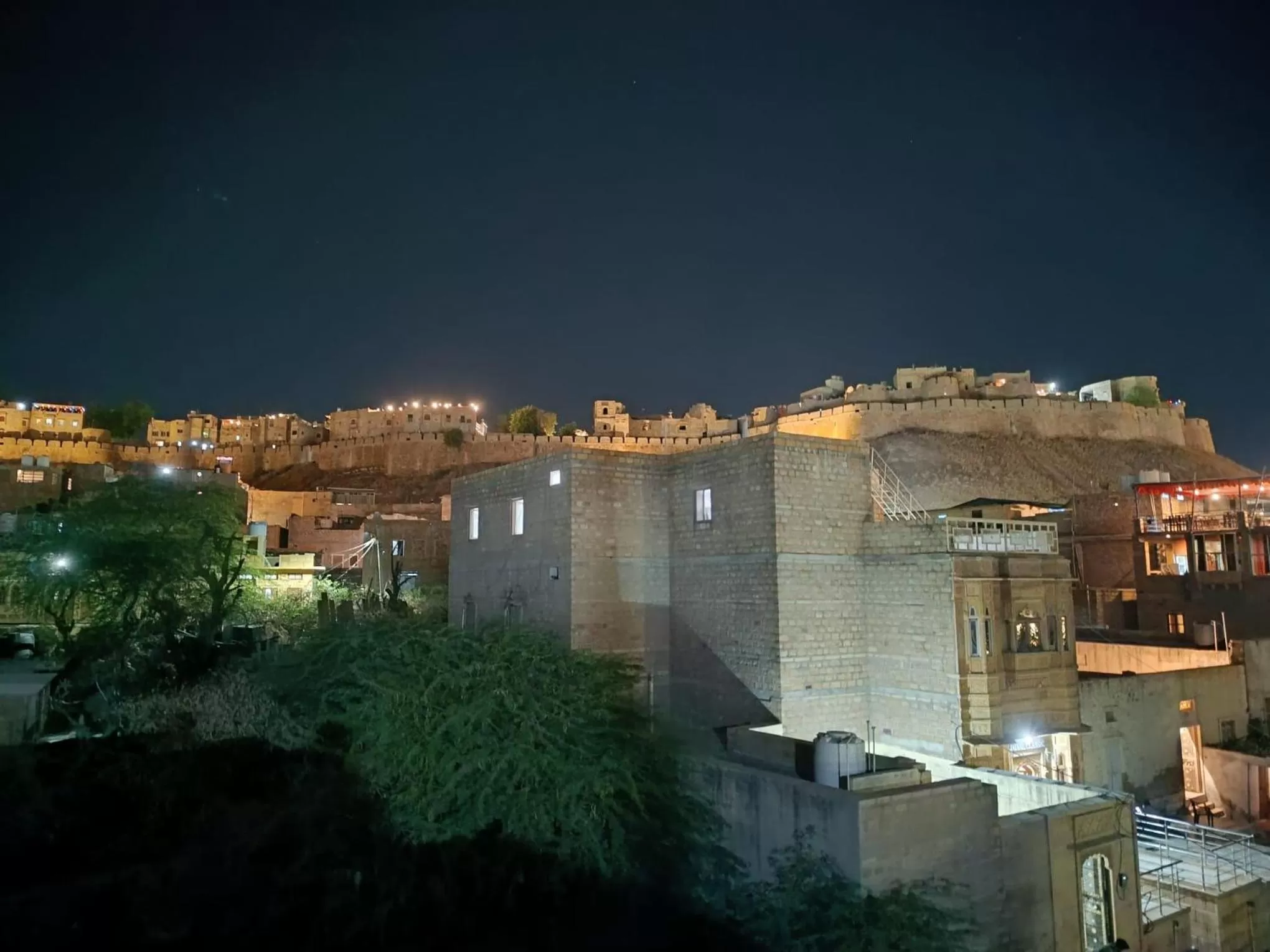 Landmark view in kings villa Jaisalmer