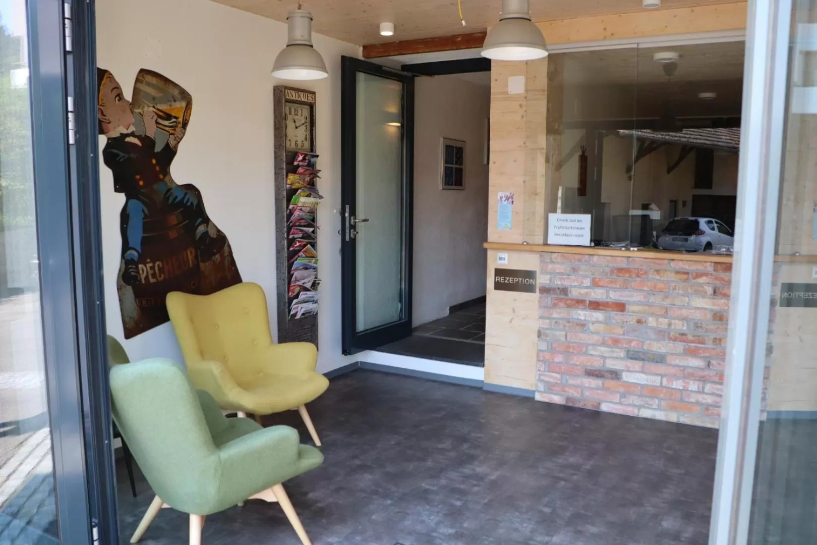 Lobby or reception in Hotel Holzscheiter