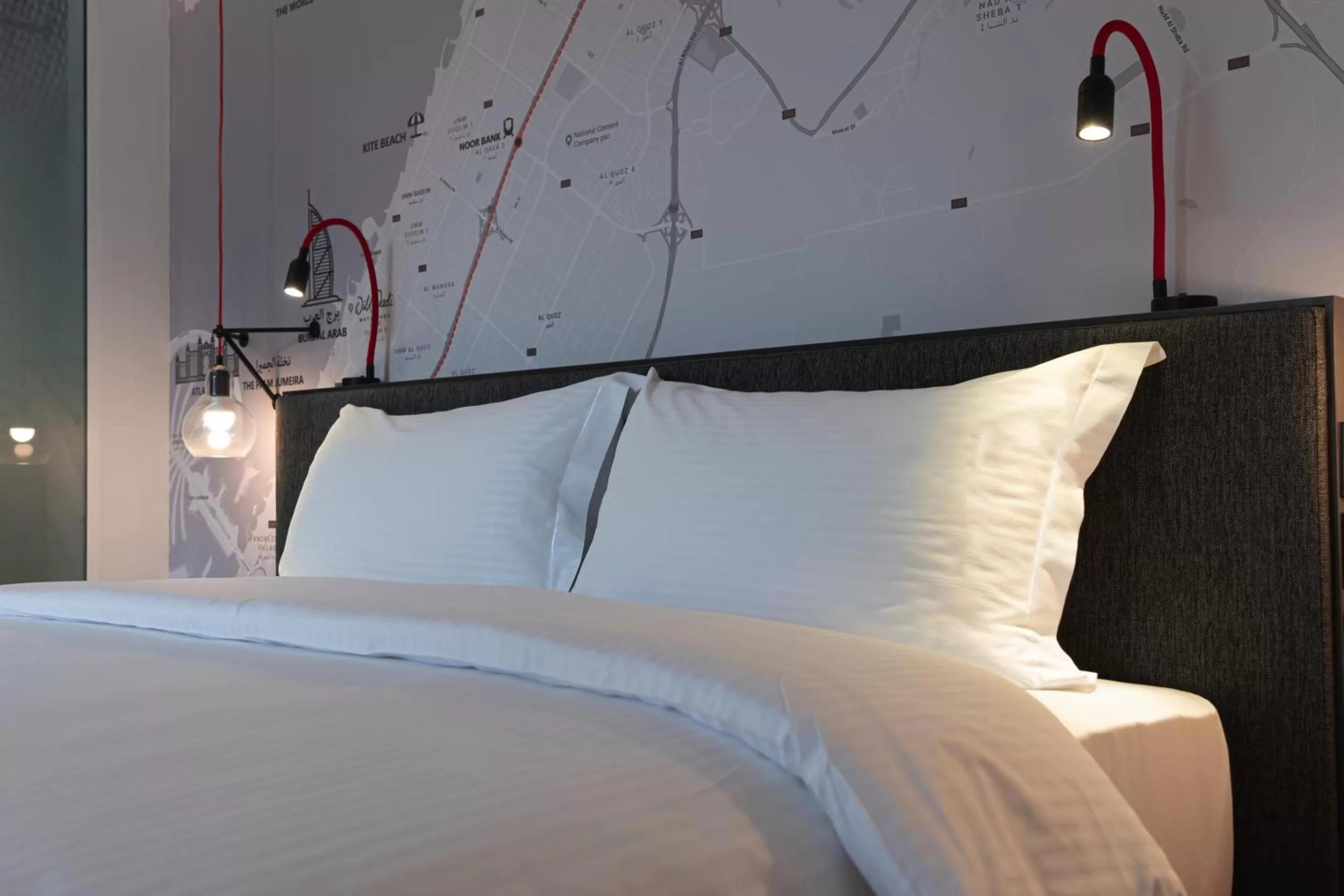 Bed in IntercityHotel Dubai Jaddaf Waterfront