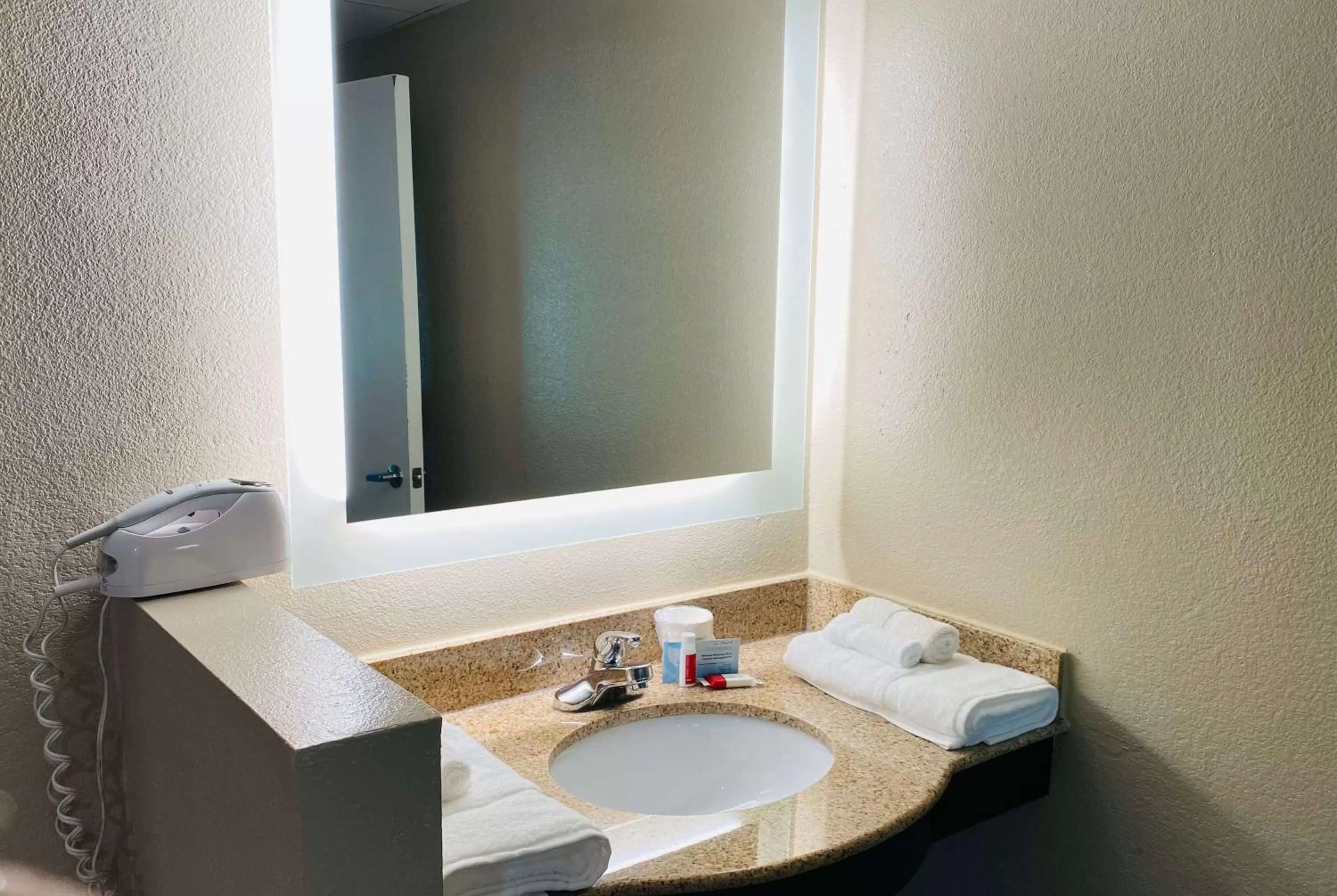 Bathroom in Super 8 by Wyndham Danville