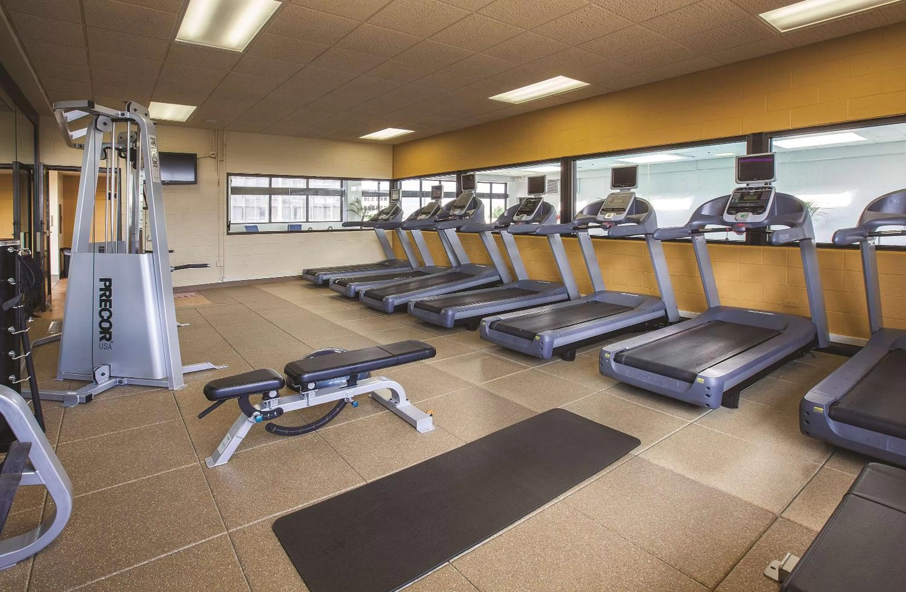 Fitness centre/facilities in DoubleTree by Hilton Chicago - Oak Brook
