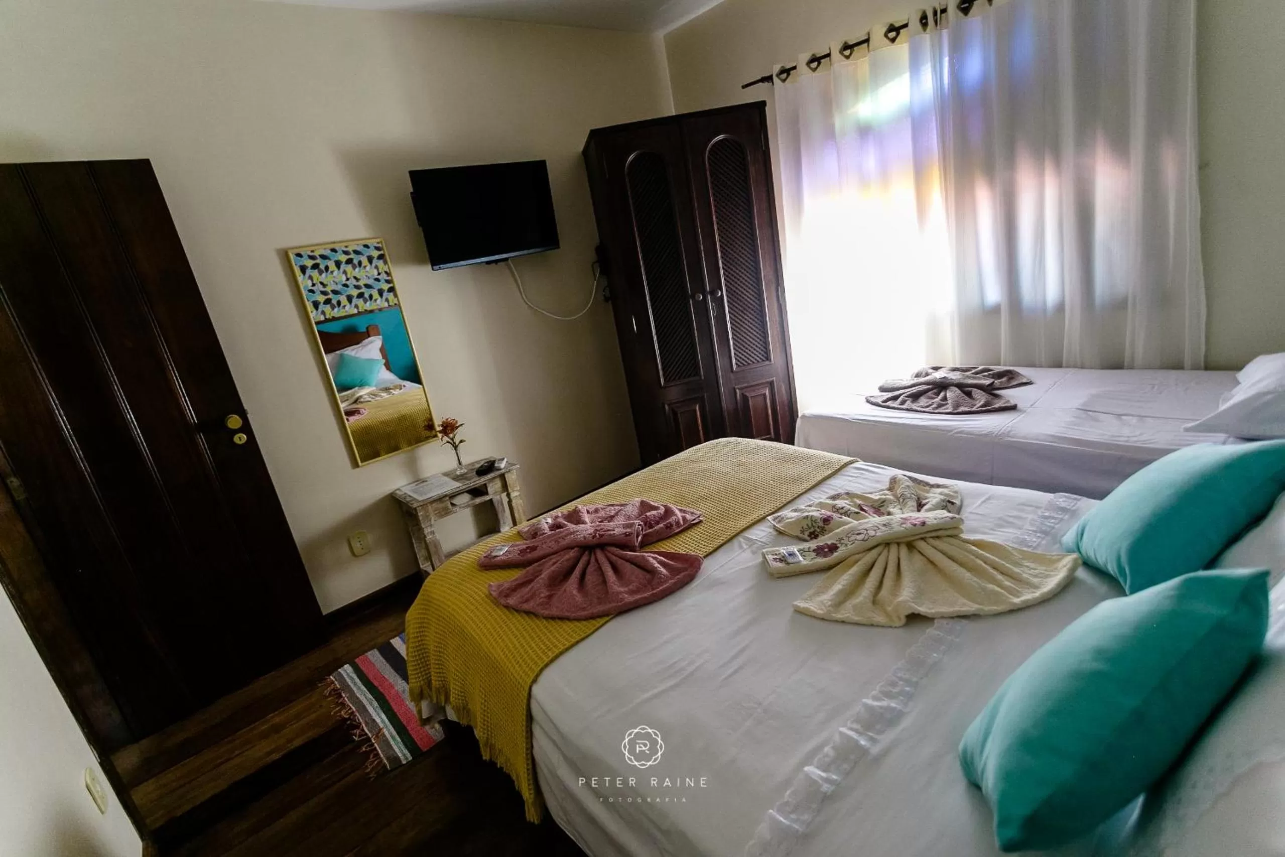 Bedroom, Bed in Pousada Dunas Braga