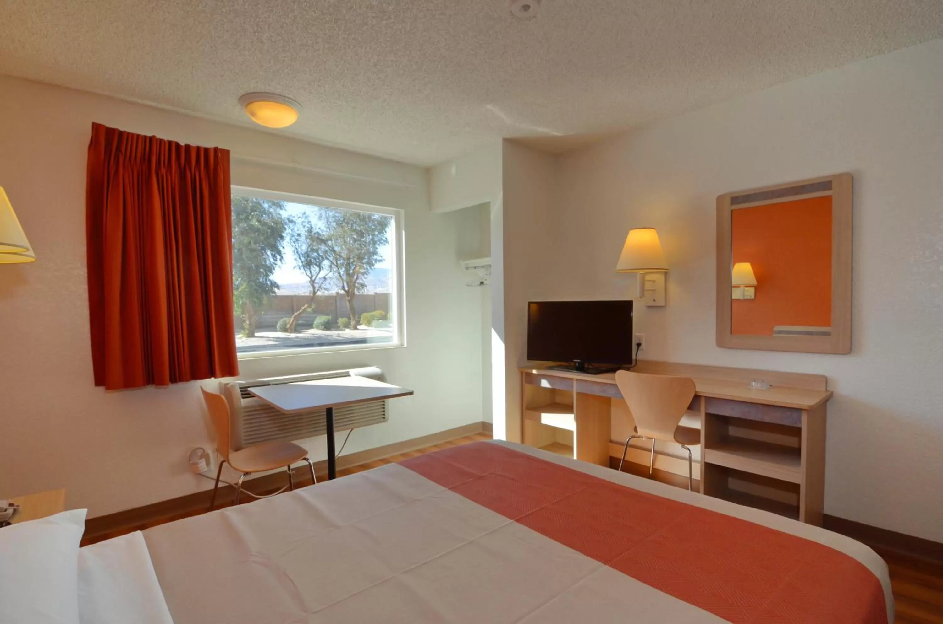 Bedroom, Bed in Motel 6-North Palm Springs, CA - North