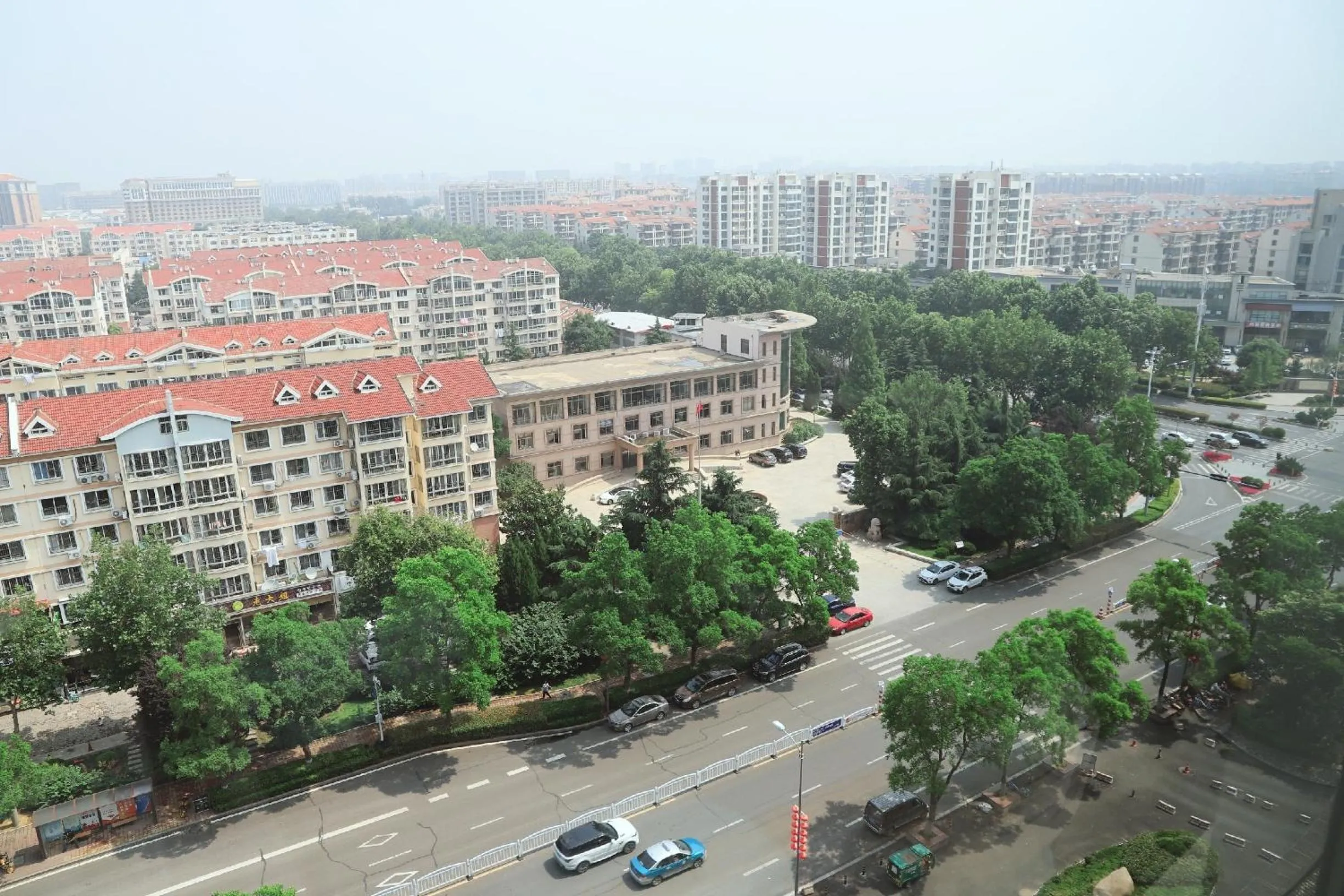 City view in Qingdao Parkview Holiday Hotel