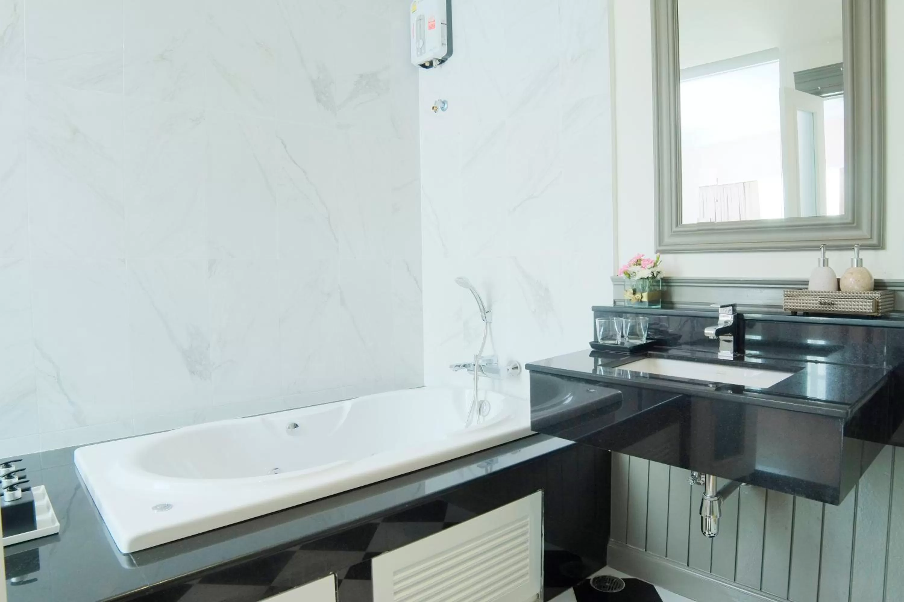 Bathroom in The Raya Surawong Bangkok