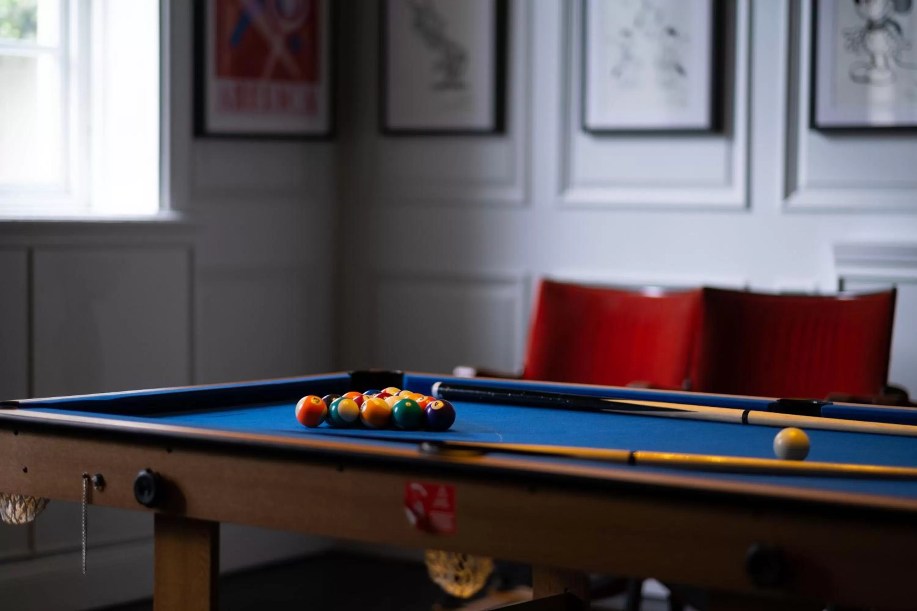 Billiard in Fowey Hall Hotel