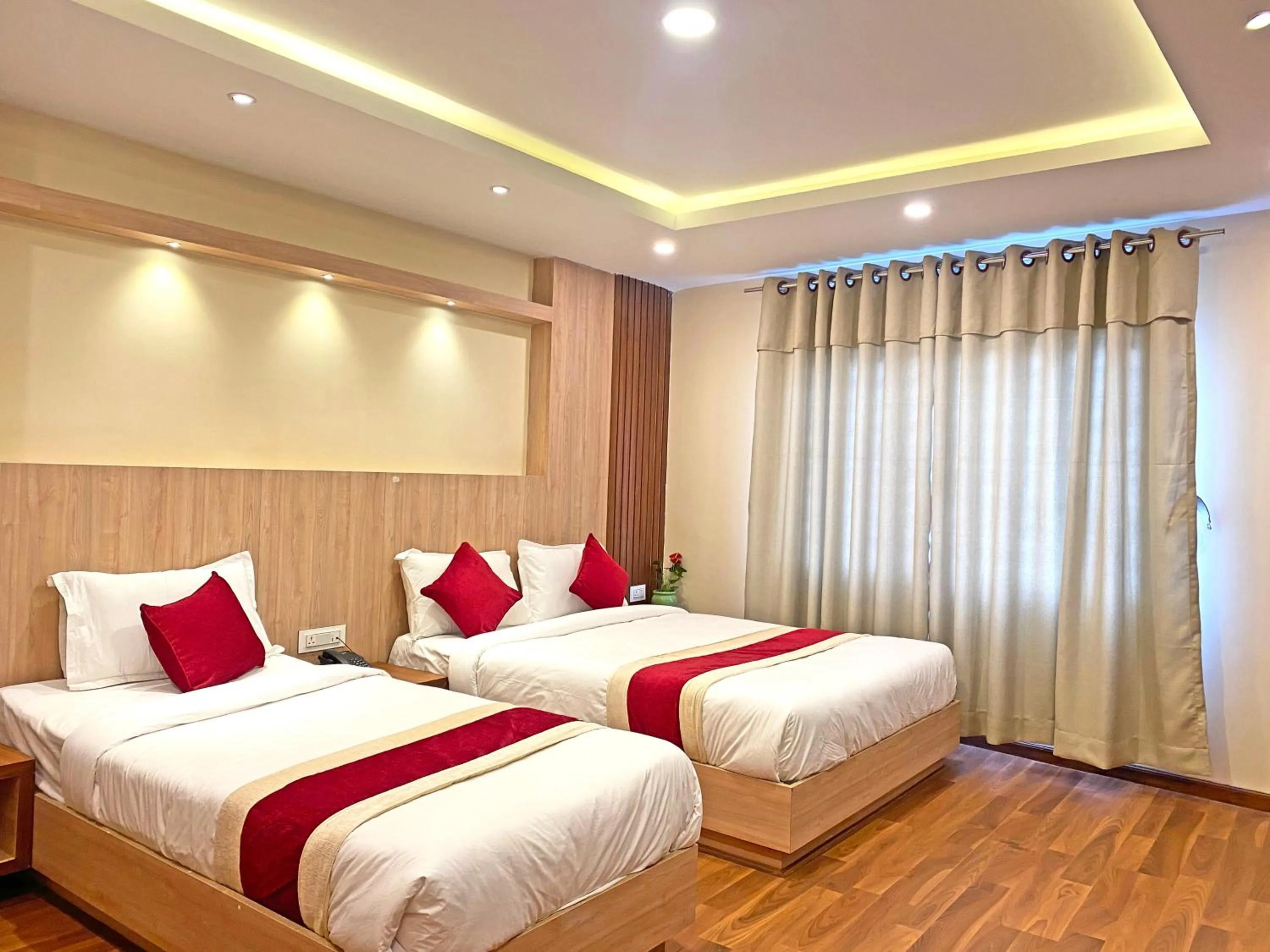 Bed in Hotel Nilakantha Pvt. Ltd