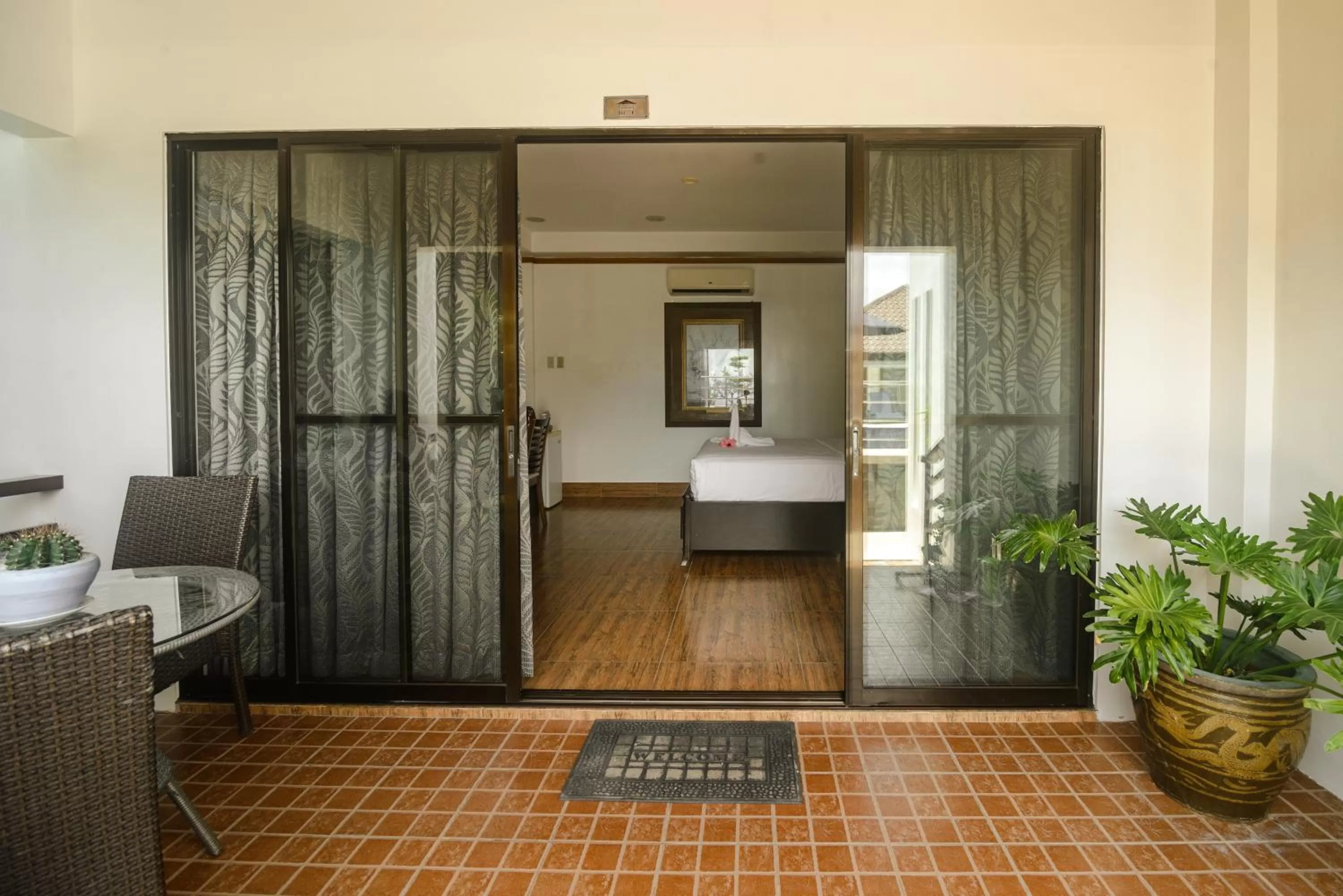 Balcony/Terrace in Voda Krasna Resort & Restaurant