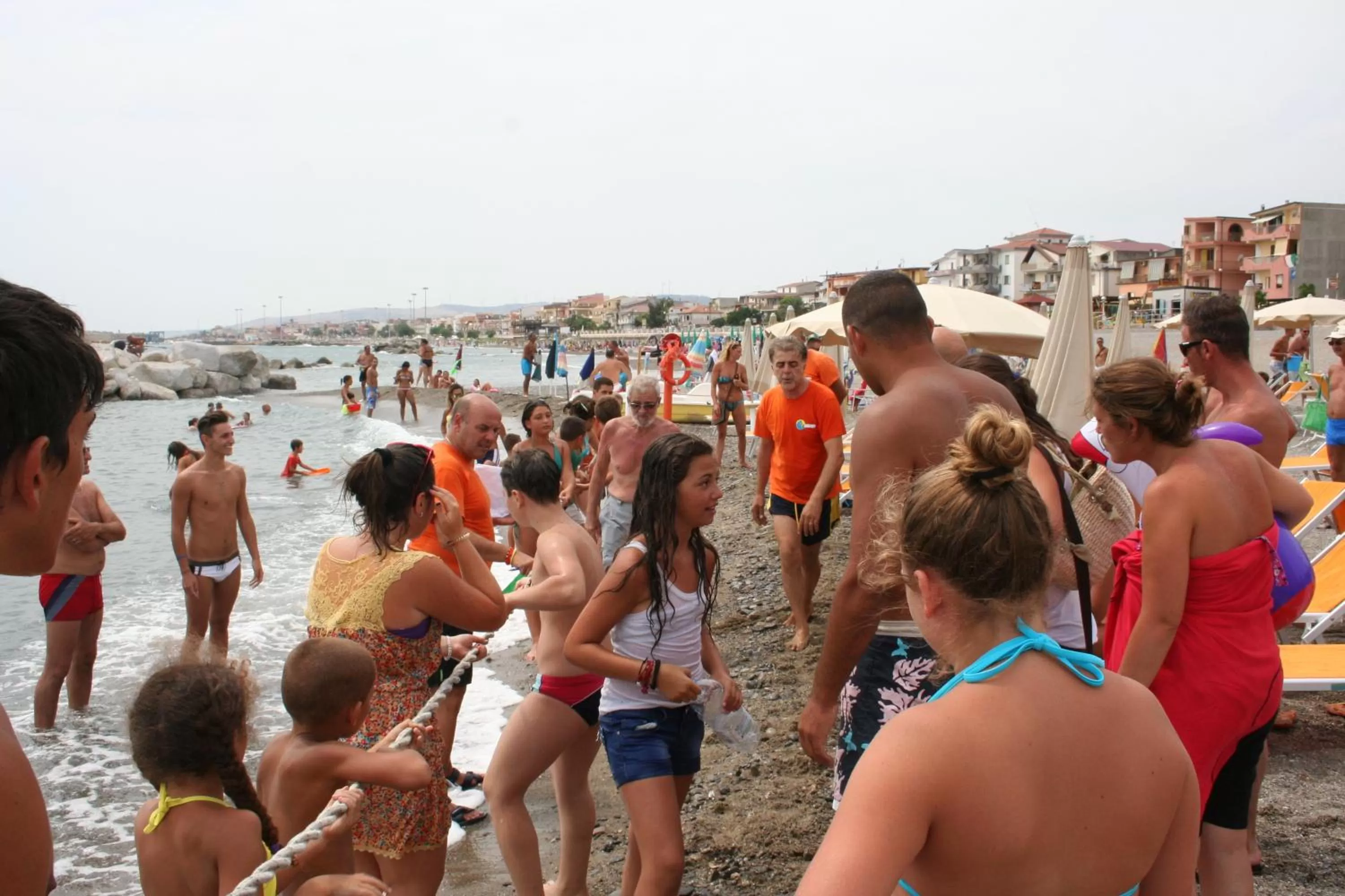 group of guests in Hotel Miramare