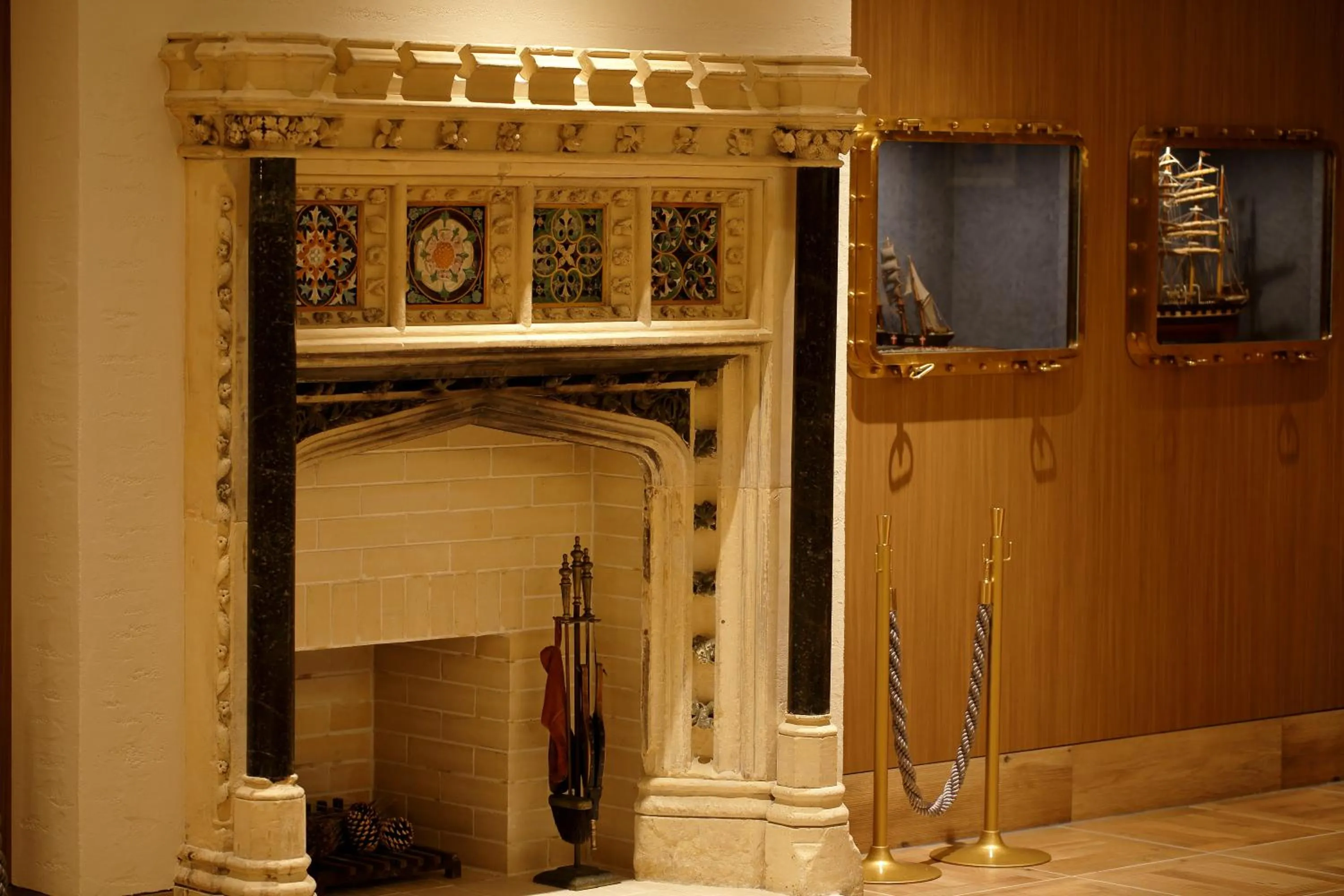 Decorative detail in Hotel Monte Hermana Kobe Amalie