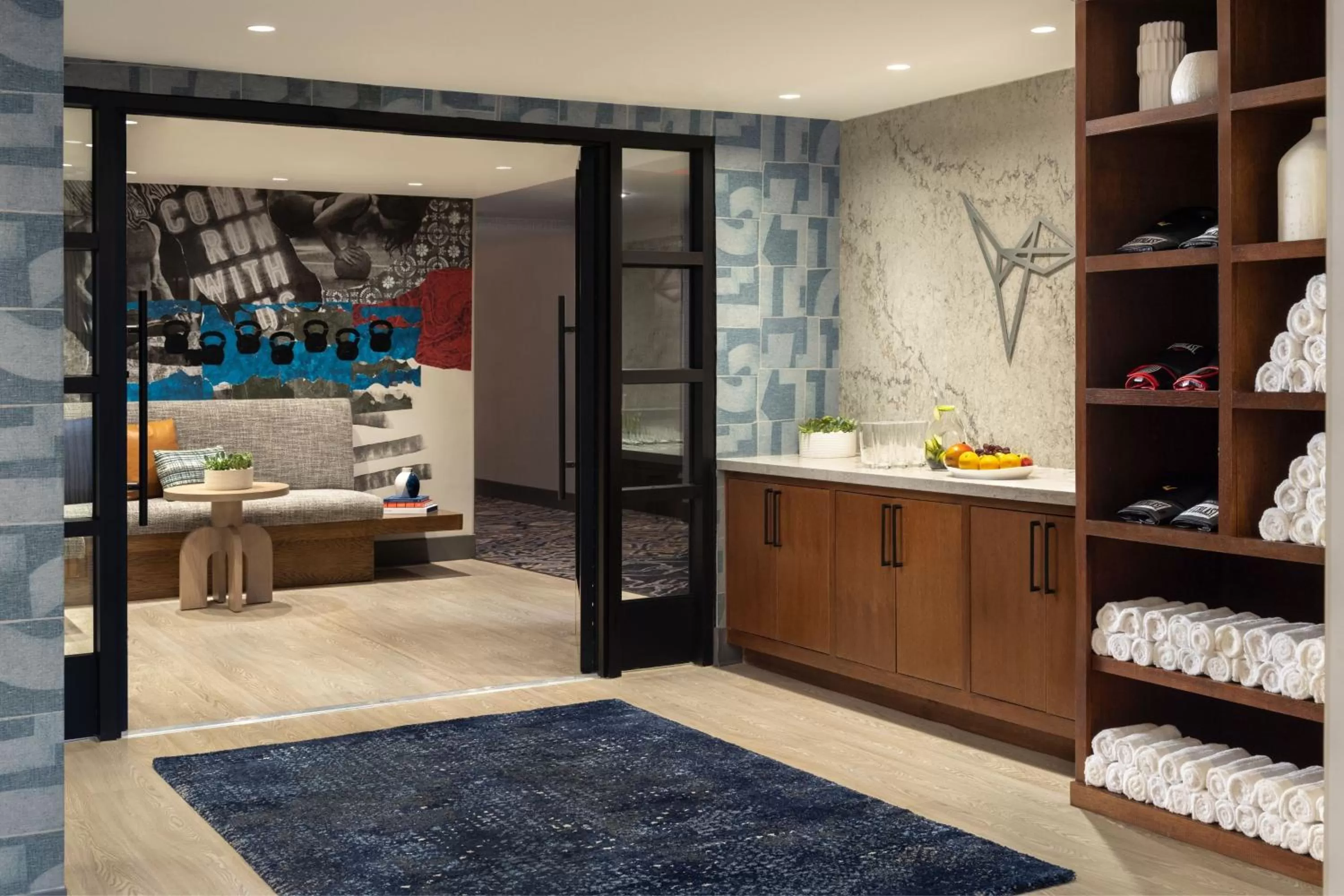 Fitness centre/facilities in Austin Marriott South