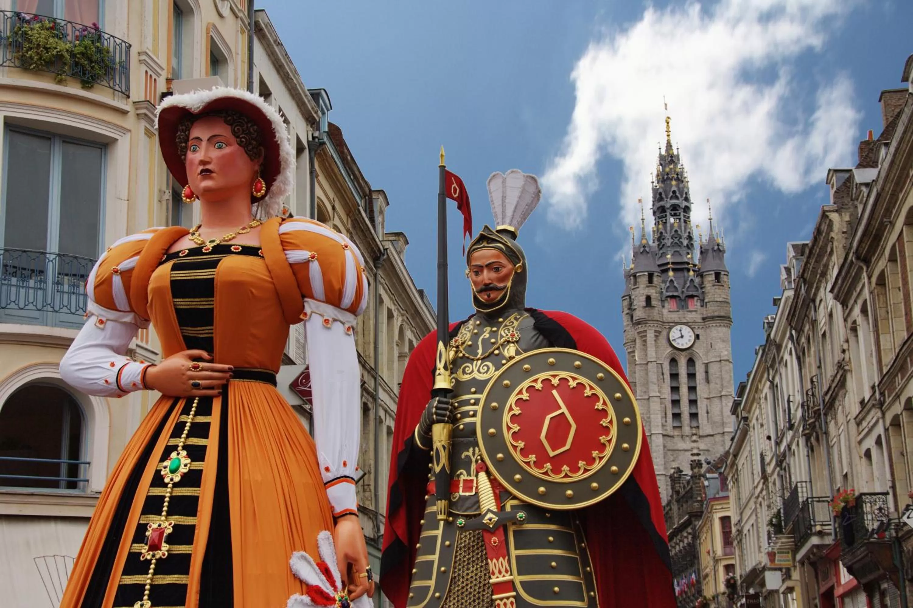 City view in ibis Douai Centre