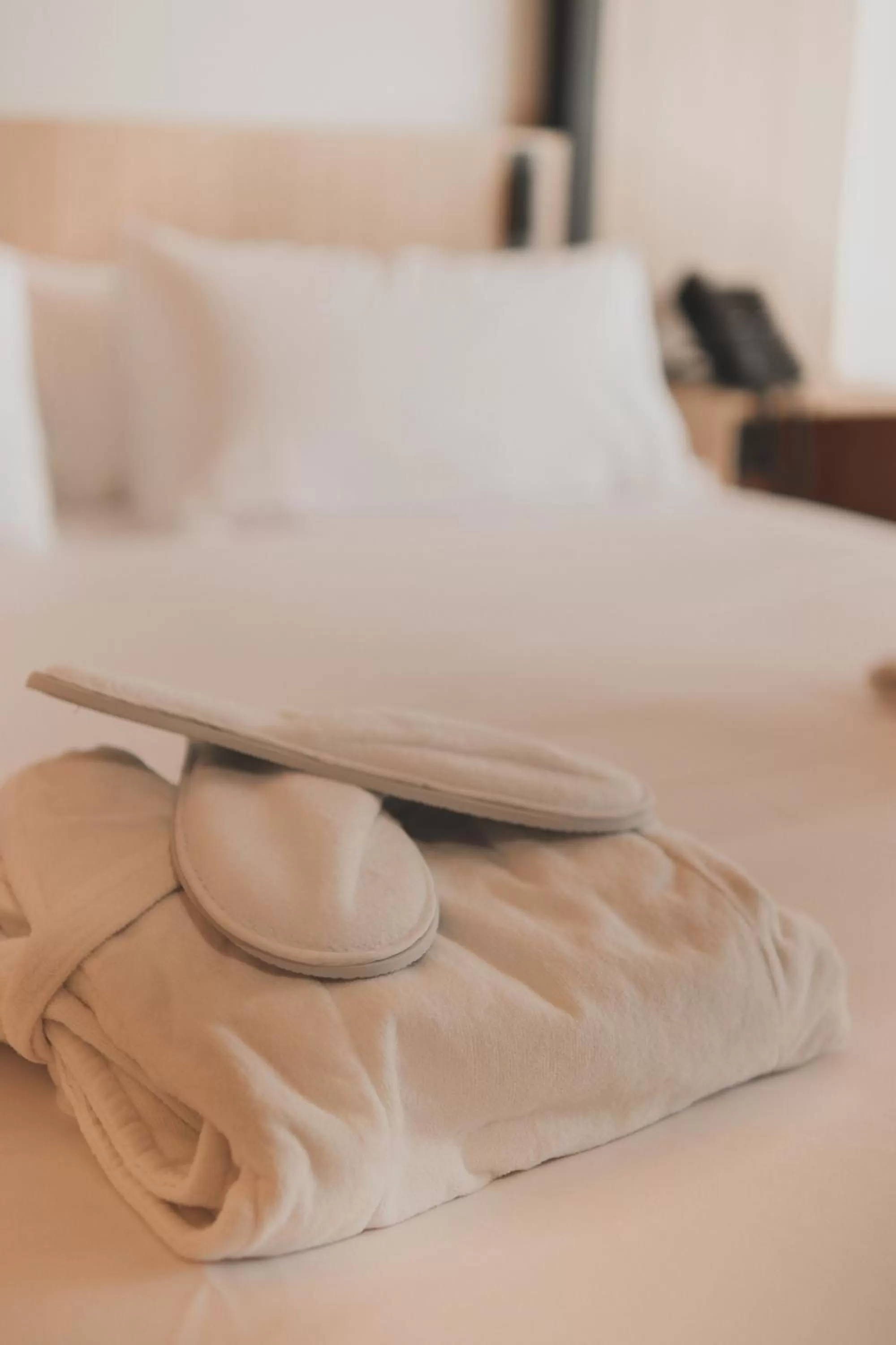 Bedroom, Bed in Atmos Hotel Boutique