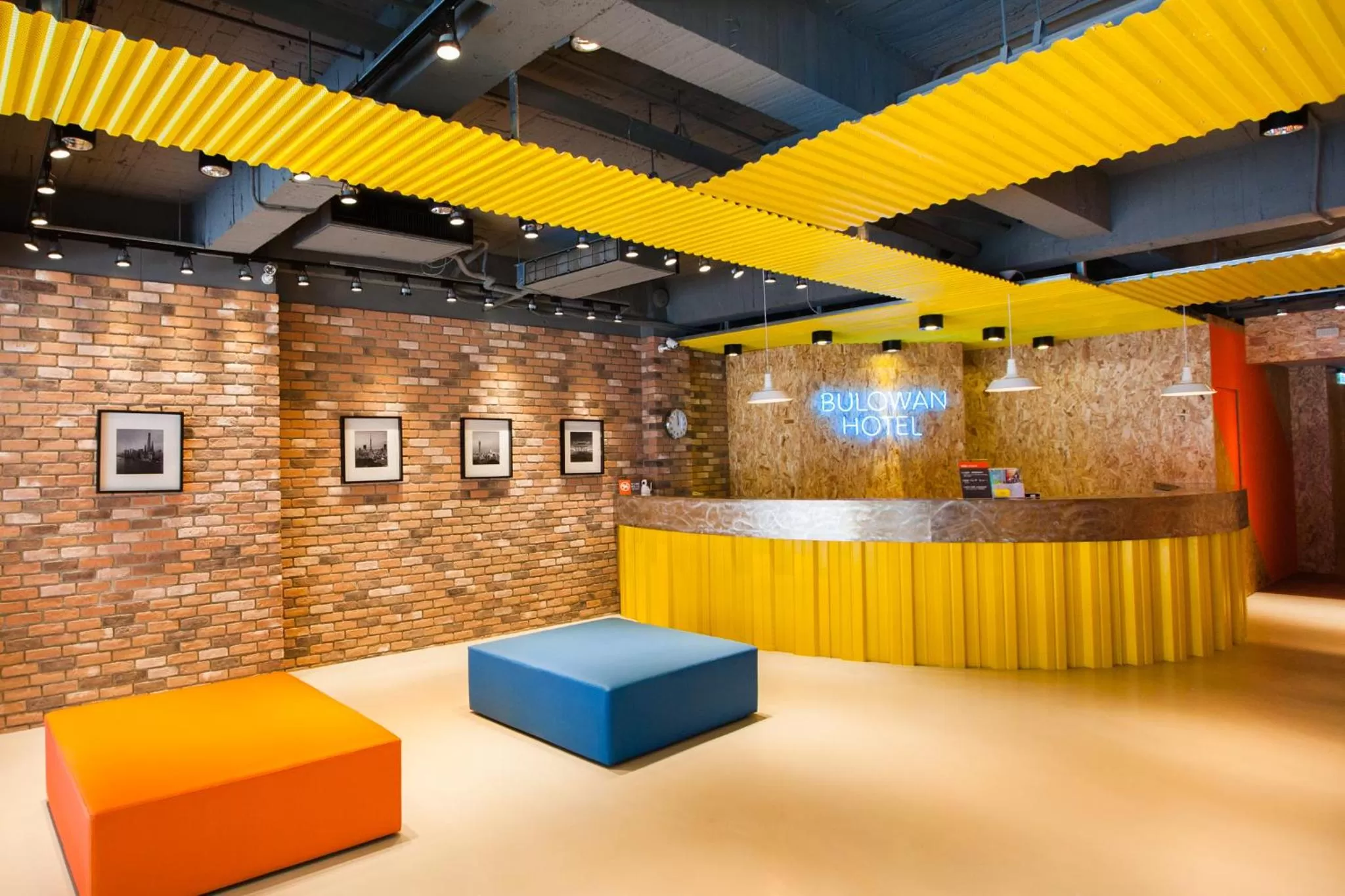 Lobby or reception in Bulowan Hotel