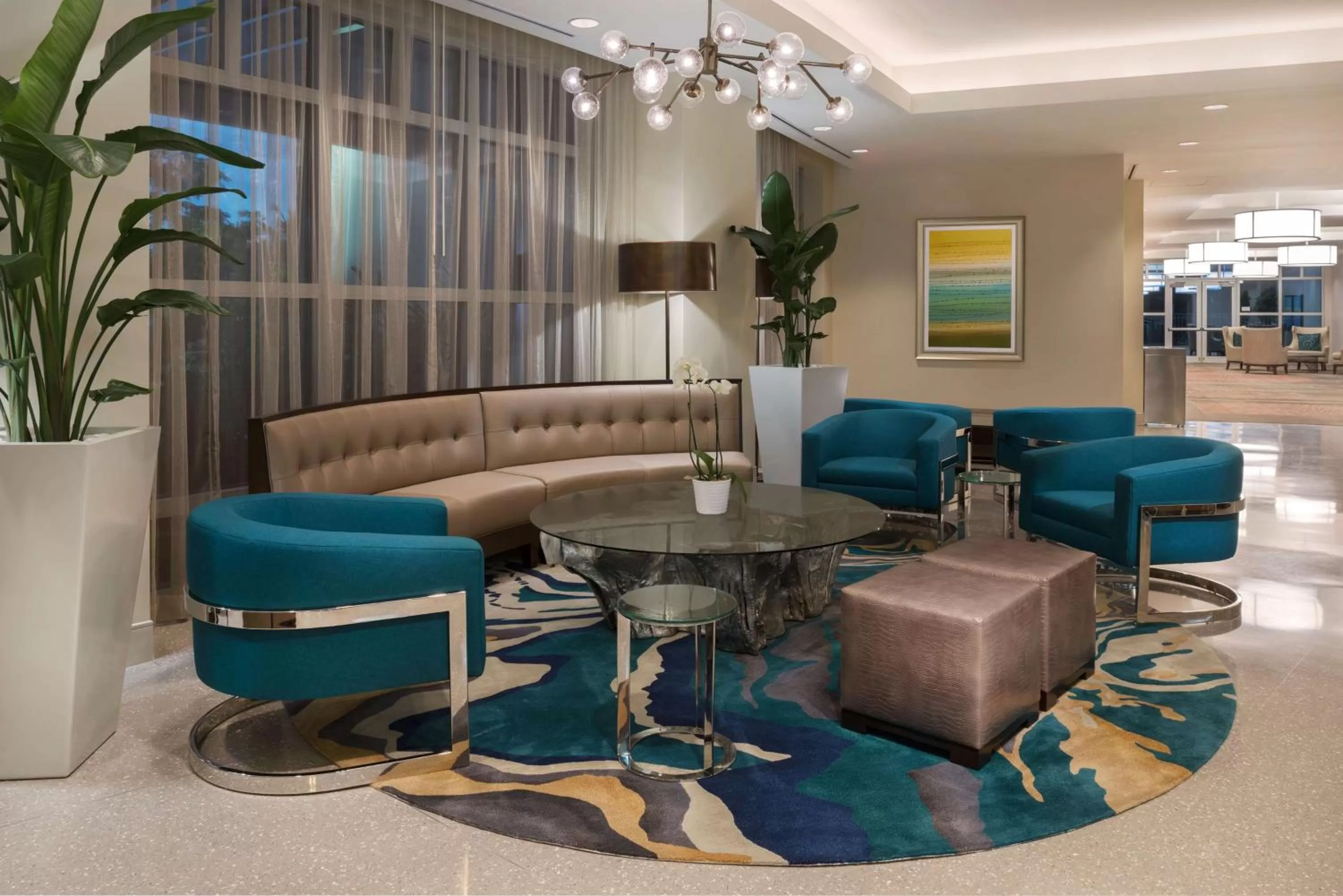 Lobby or reception in Homewood Suites by Hilton Miami Dolphin Mall
