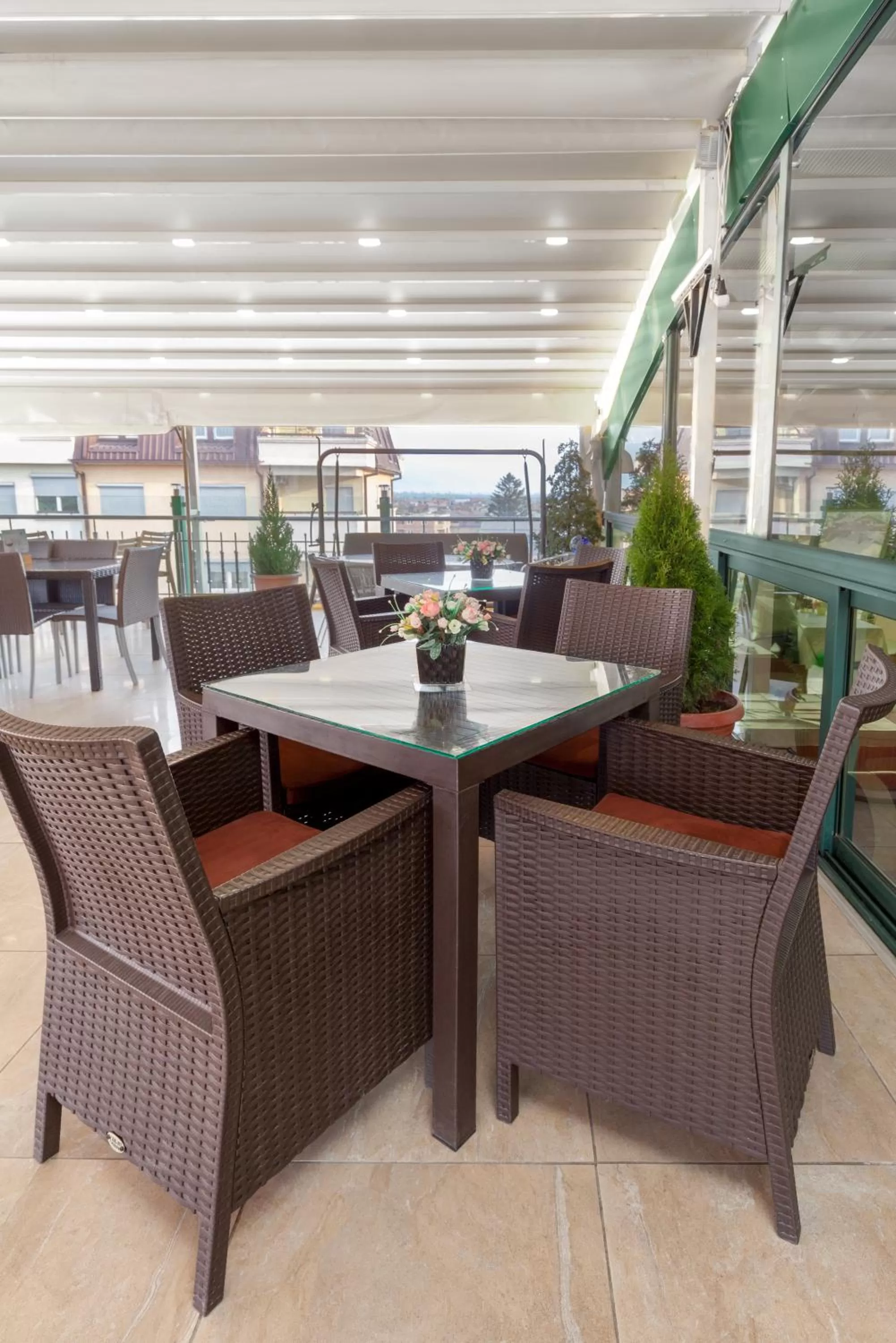 Property building in Hotel Green Center Gili