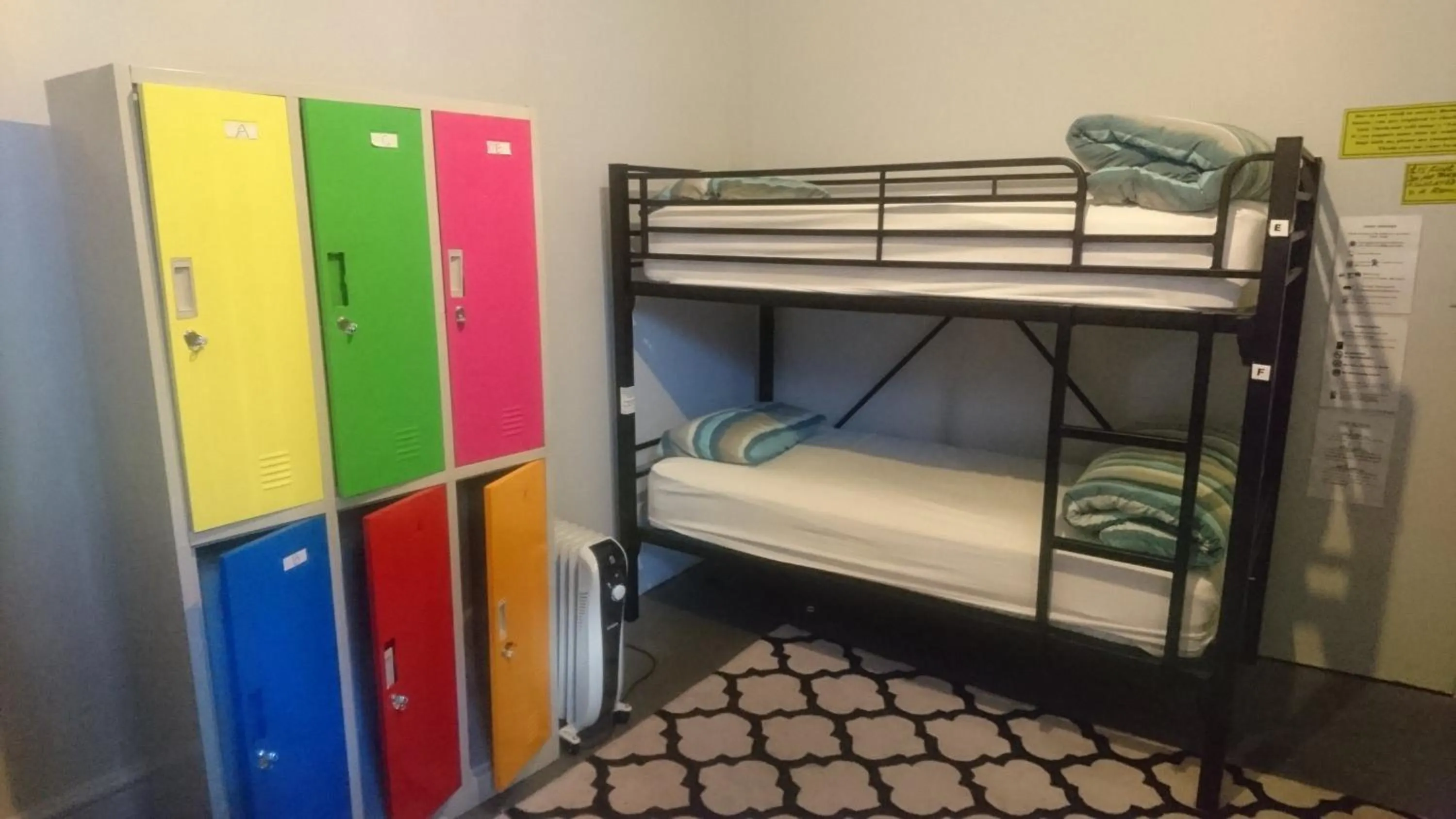 Bed in Backpackers Imperial Hotel