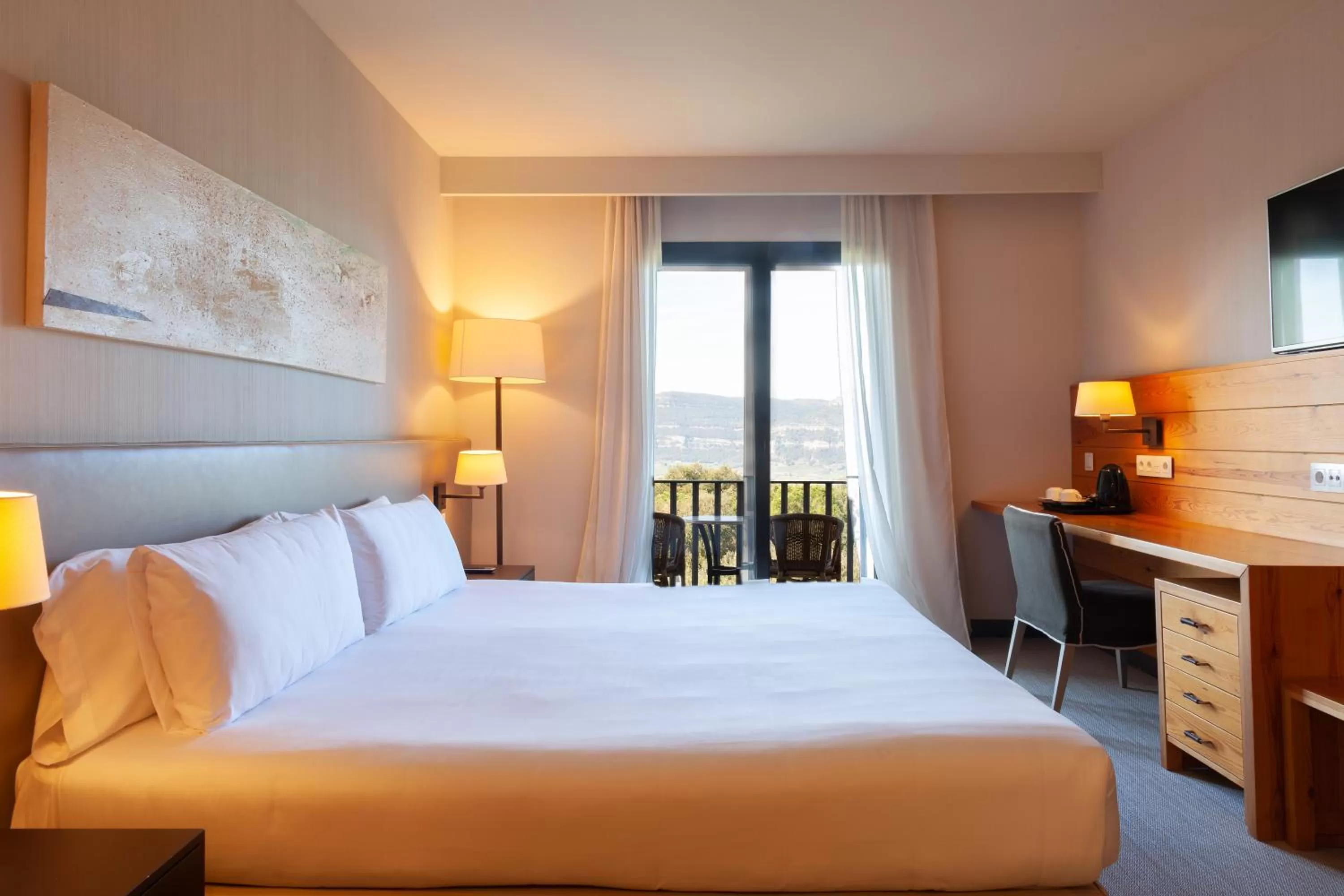 Bedroom, Bed in Montanyà