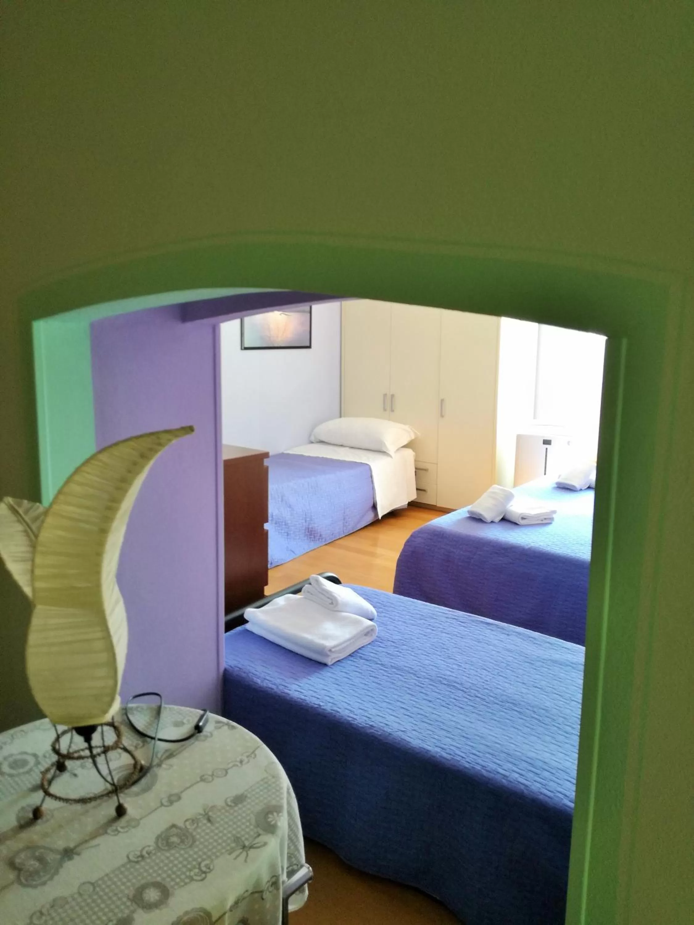 Bed in Zaffiro Blu Airport