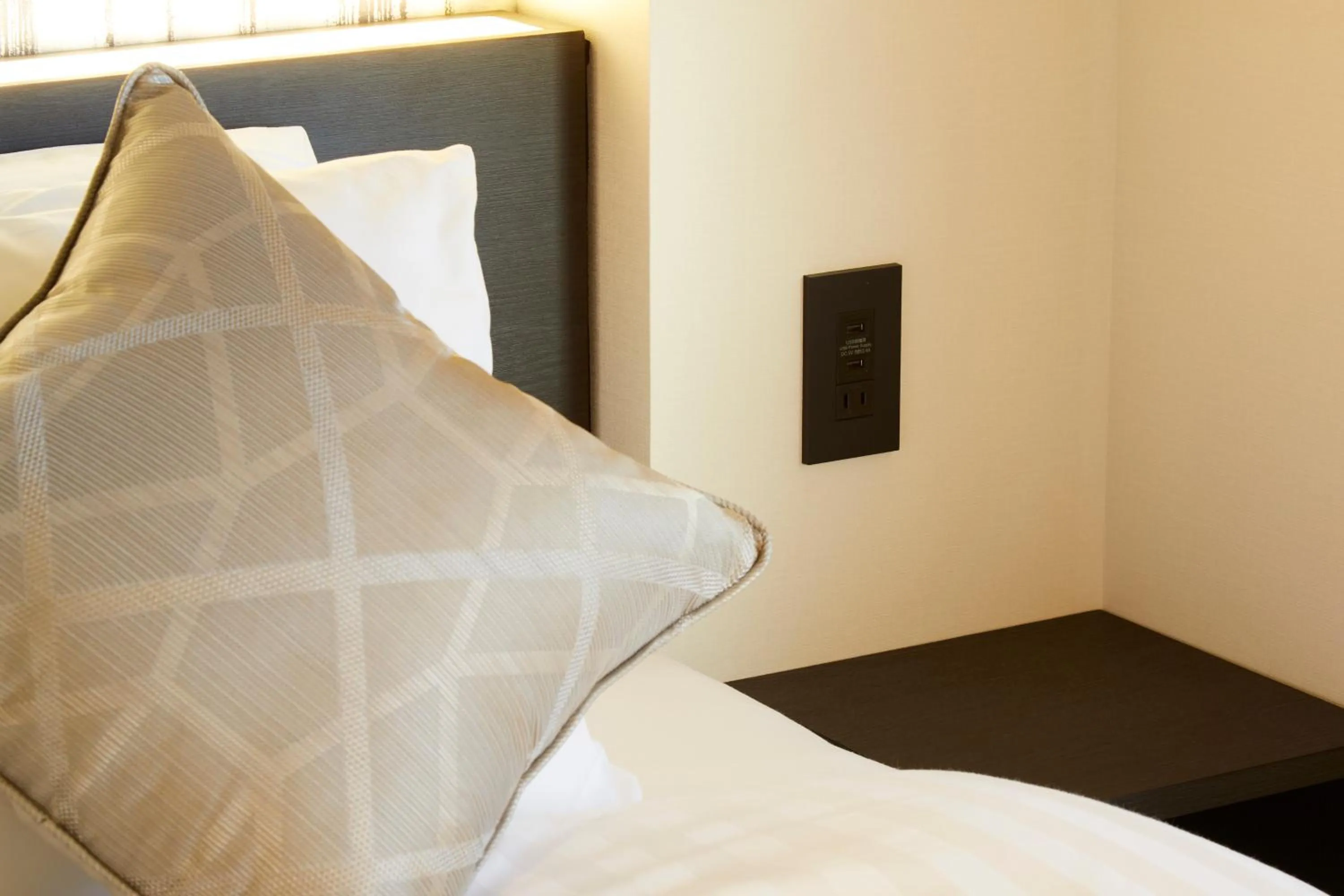 Photo of the whole room, Bed in Rinn Kamiebisu