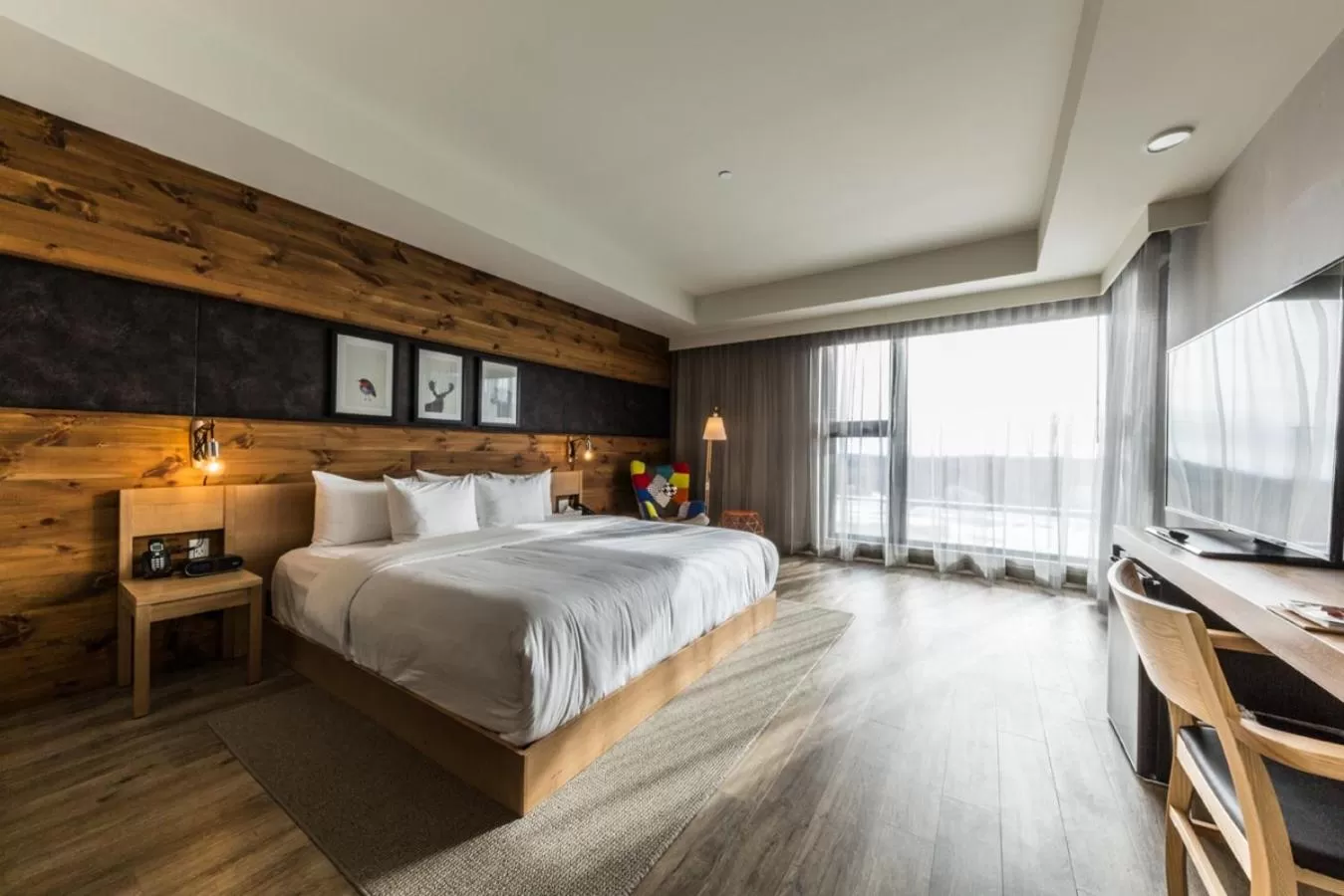 Photo of the whole room, Bed in Espace 4 Saisons