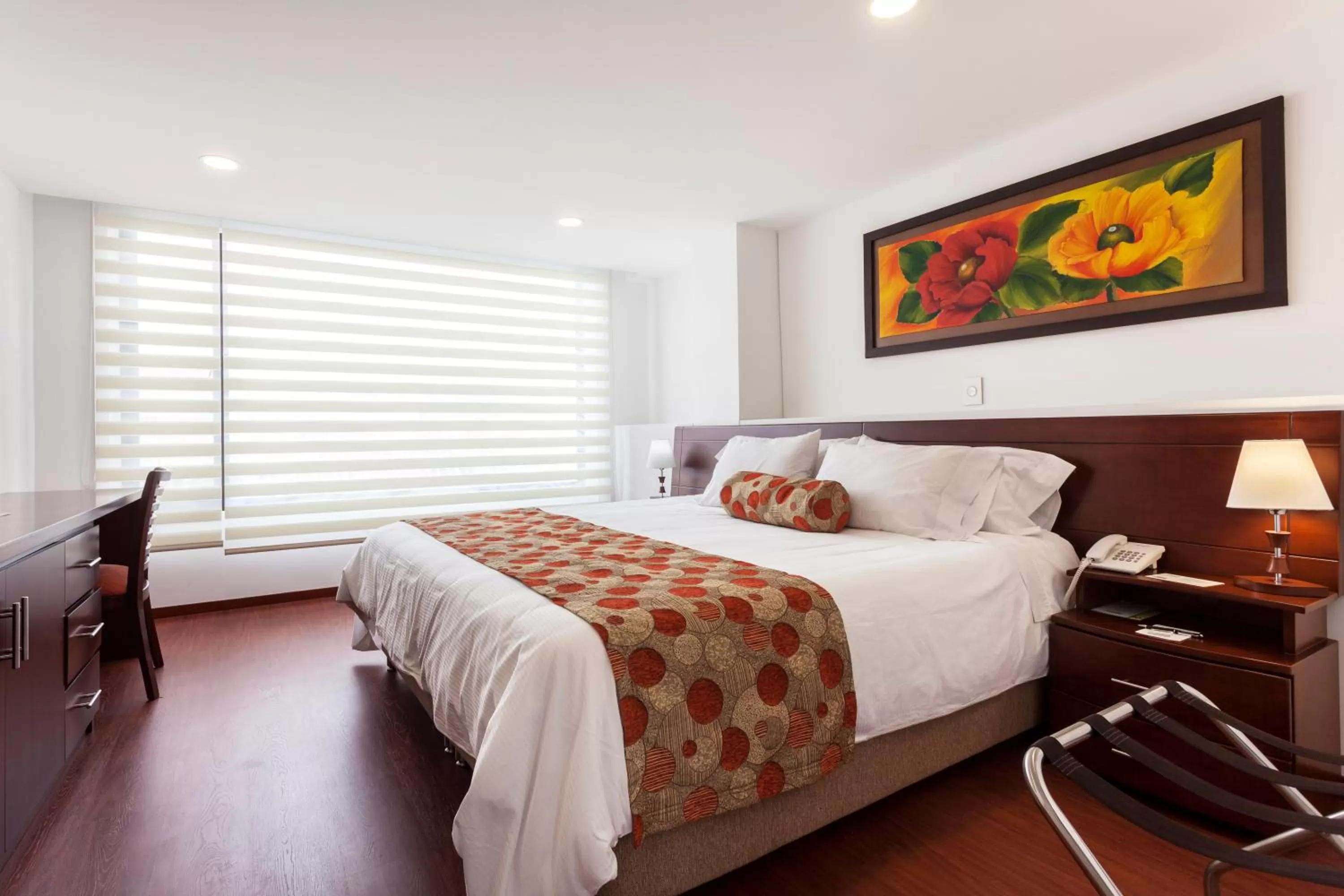 Decorative detail, Bed in Hotel Cuellars