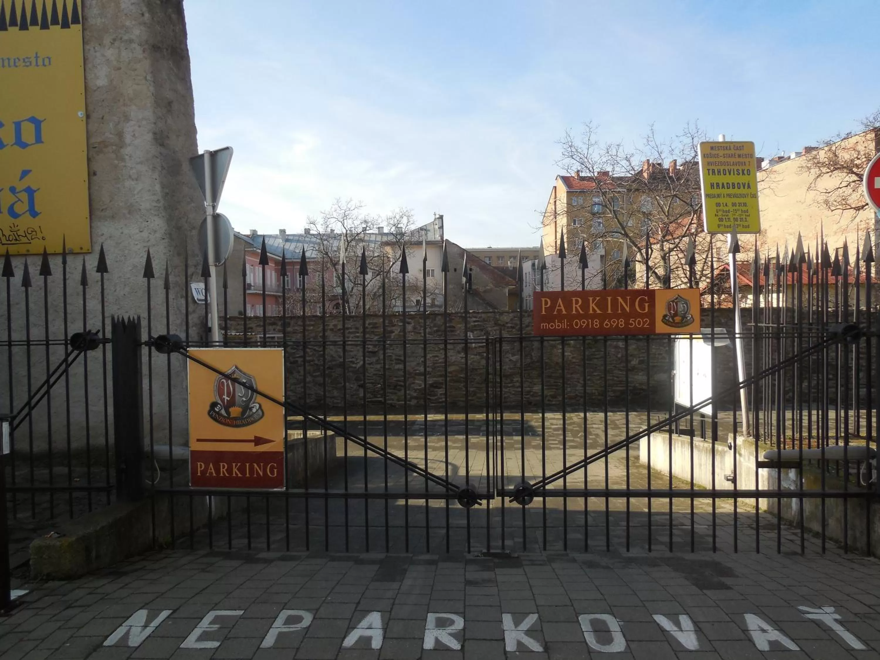 Area and facilities in Penzión Hradbová Old Town Residence & SPA