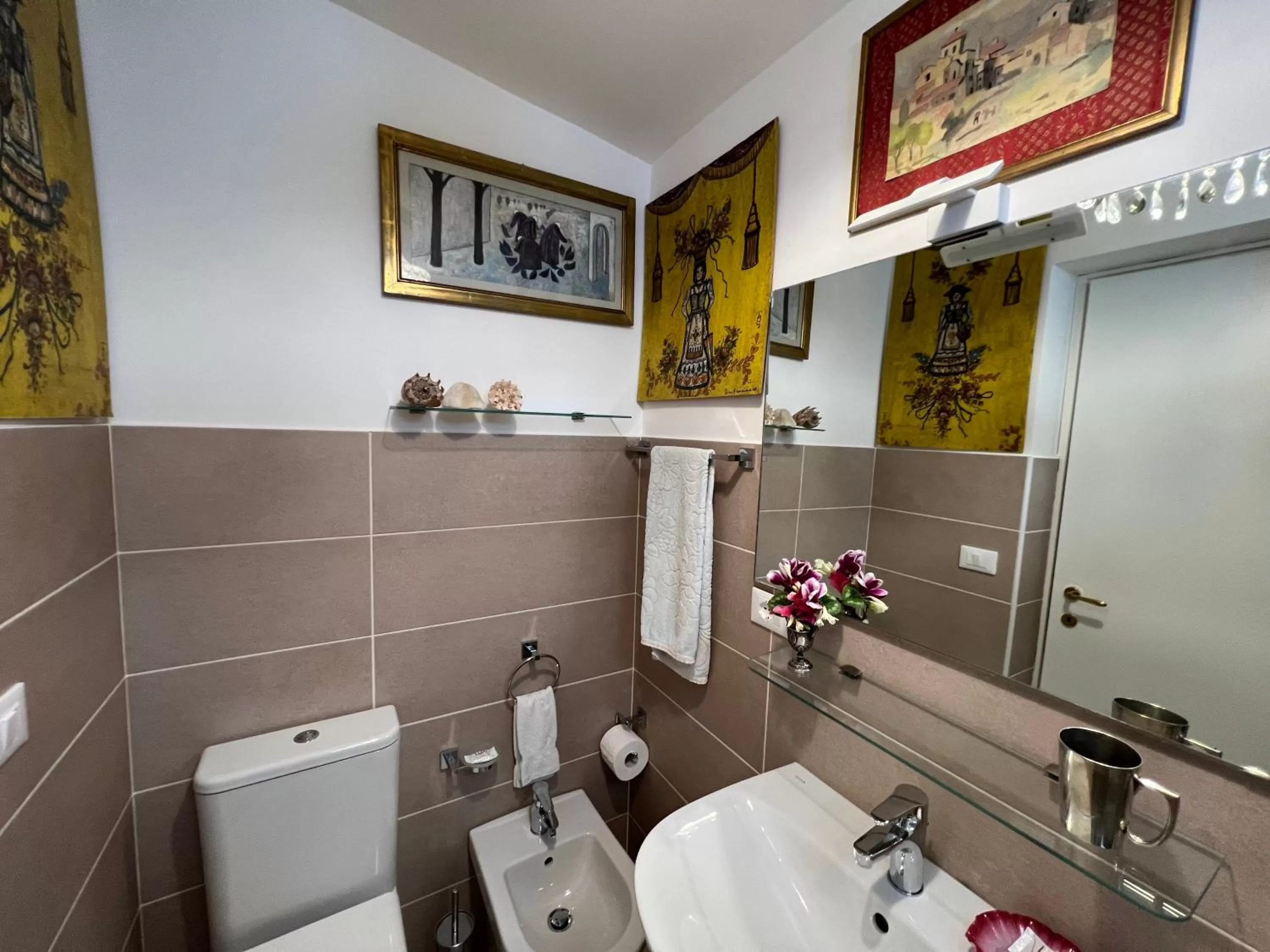 Toilet in B&B Villa Giorgia