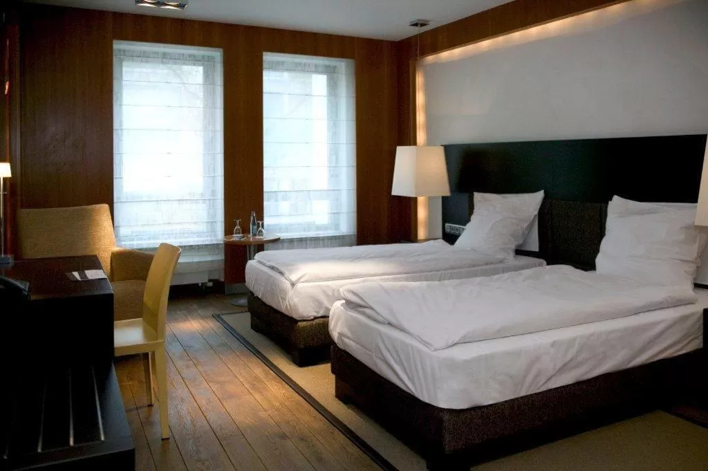 Bed in Trüffel Hotel