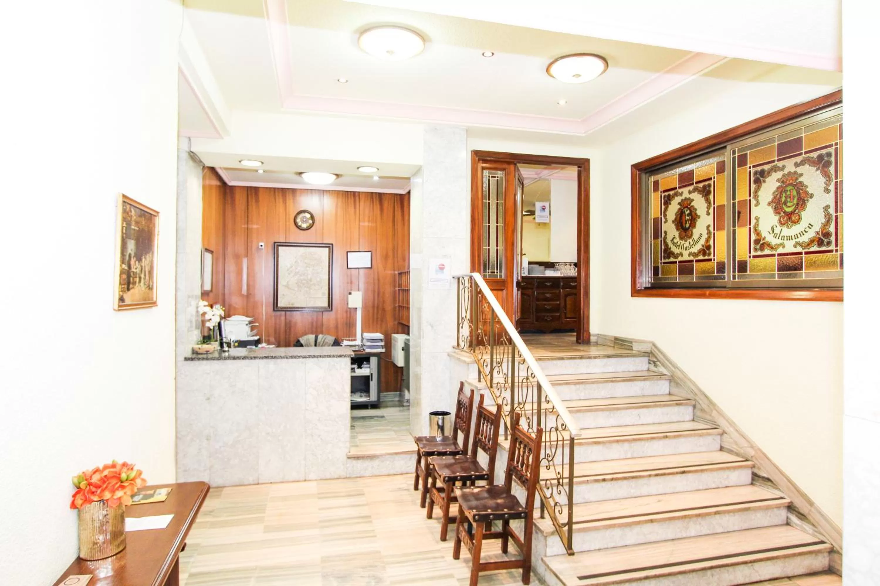 Lobby or reception in Hotel Castellano Centro
