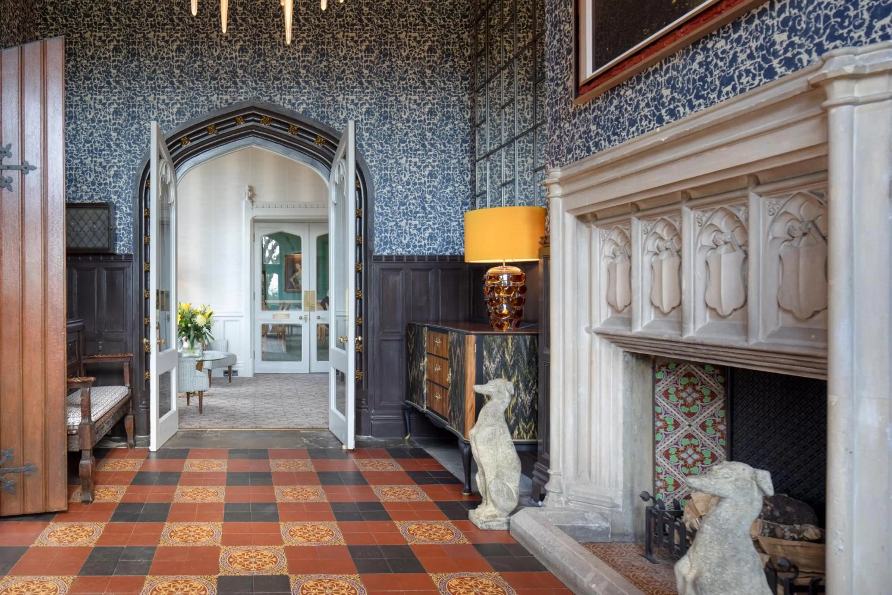 Lobby or reception in Horsted Place Hotel