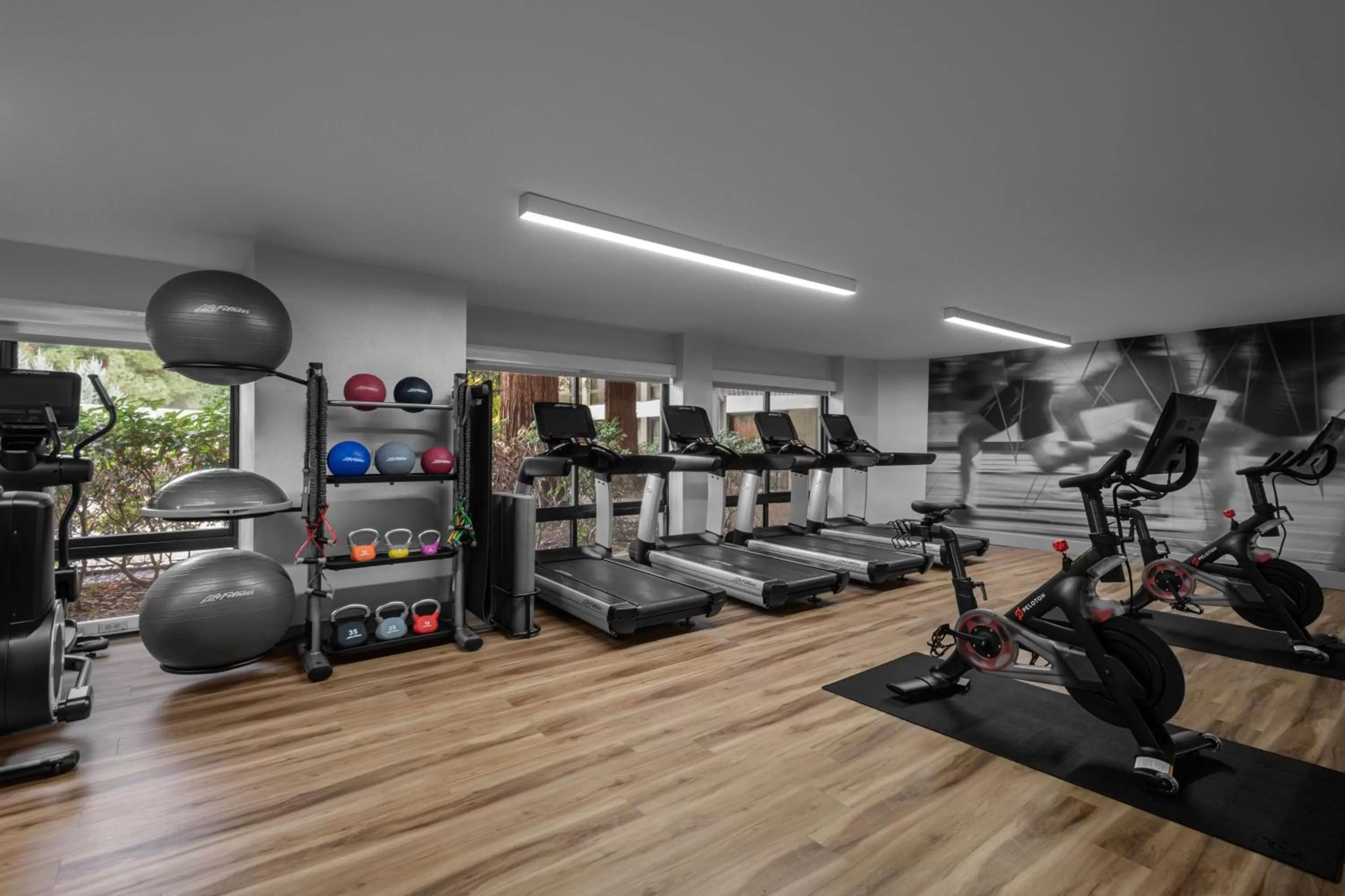 Fitness centre/facilities in Pleasanton Marriott