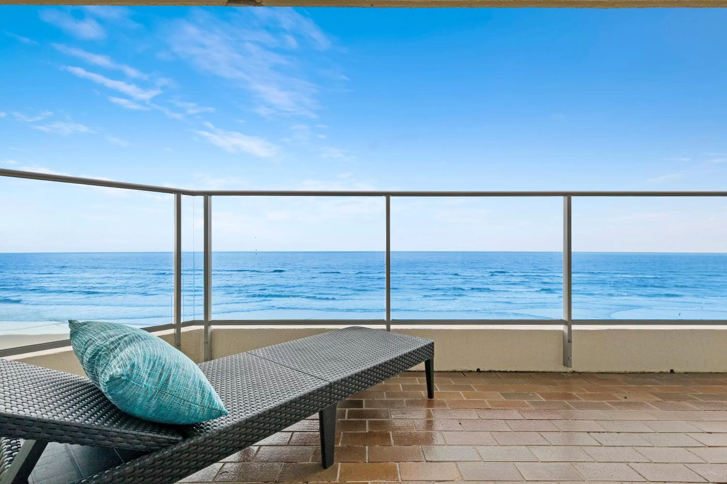 Balcony/Terrace in Foreshore Beachfront Apartments