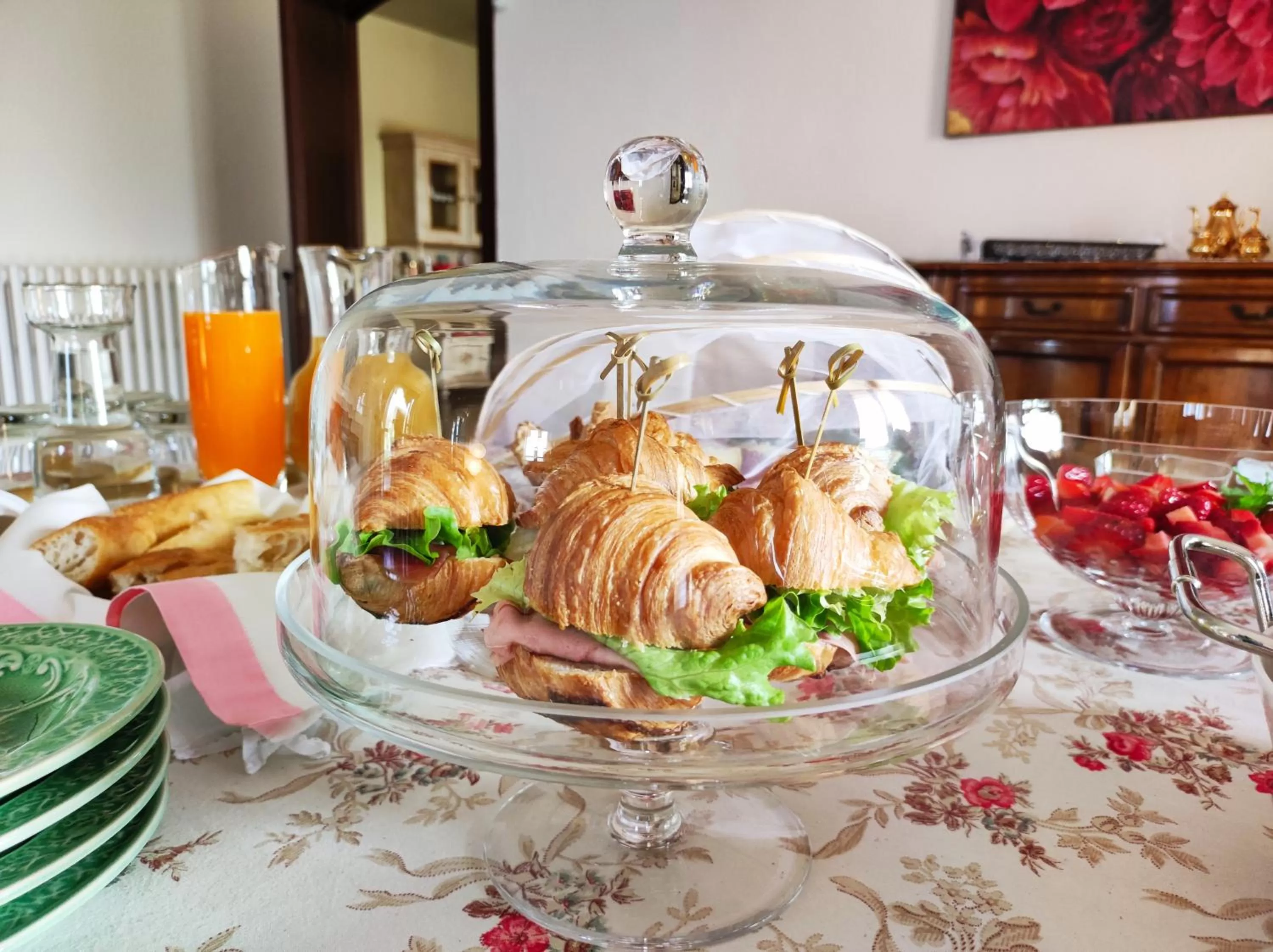 Breakfast, Food in Villa Pieve